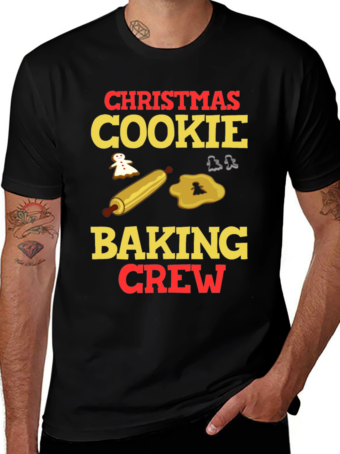 Christmas Cookie Baking Crew T-Shirt