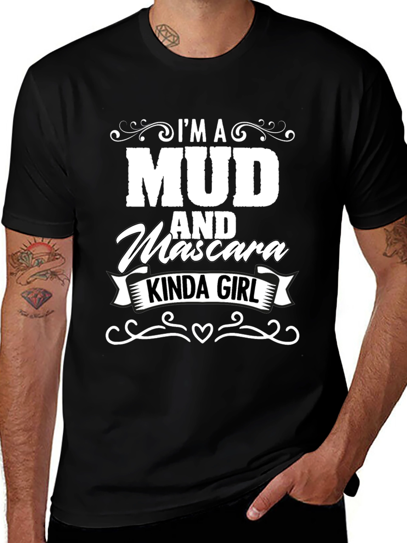 Variant 18 of Mud & Mascara Kinda Girl Black T-Shirt