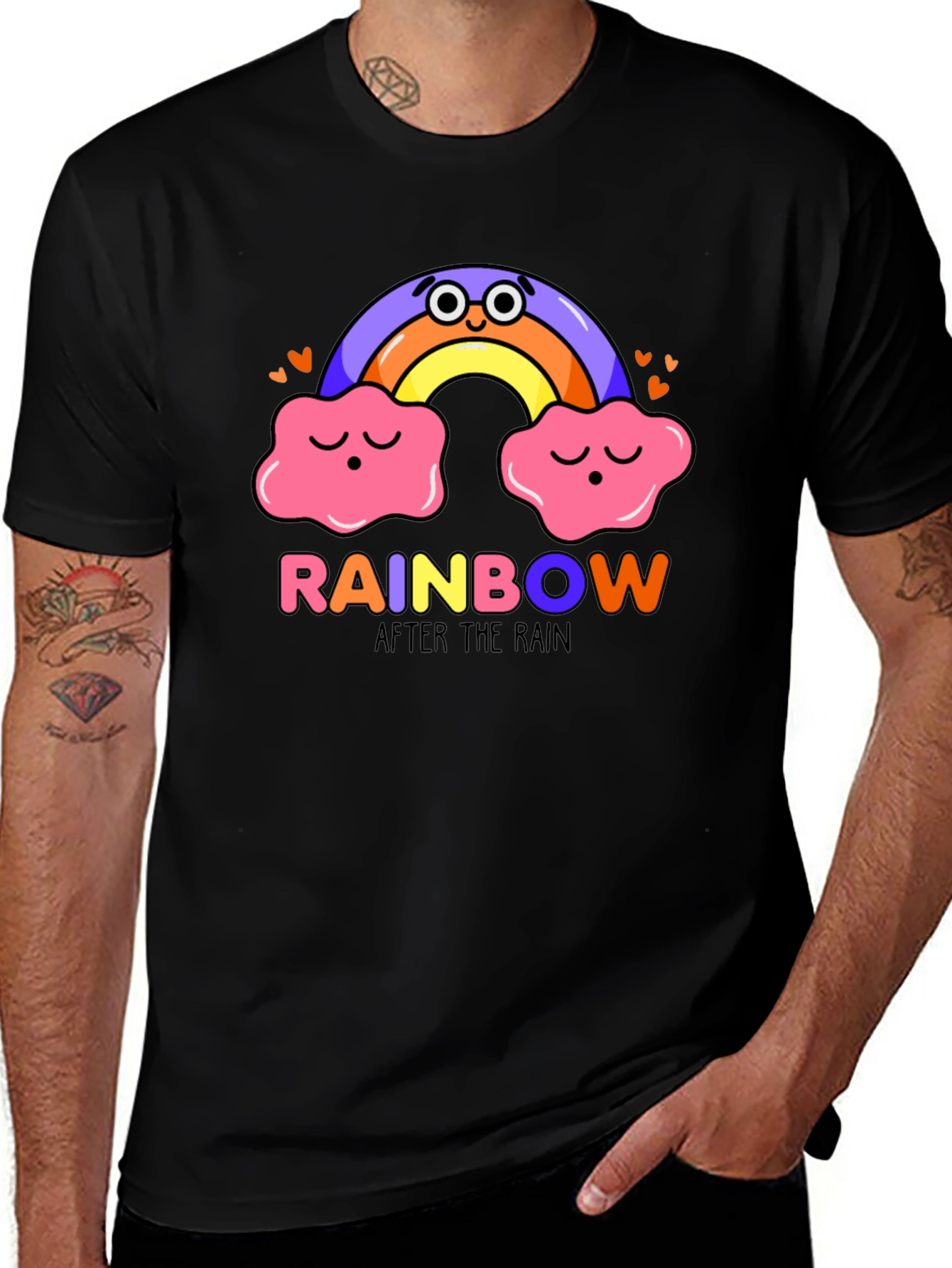 Variant 10 of Rainbow After the Rain Graphic Tee