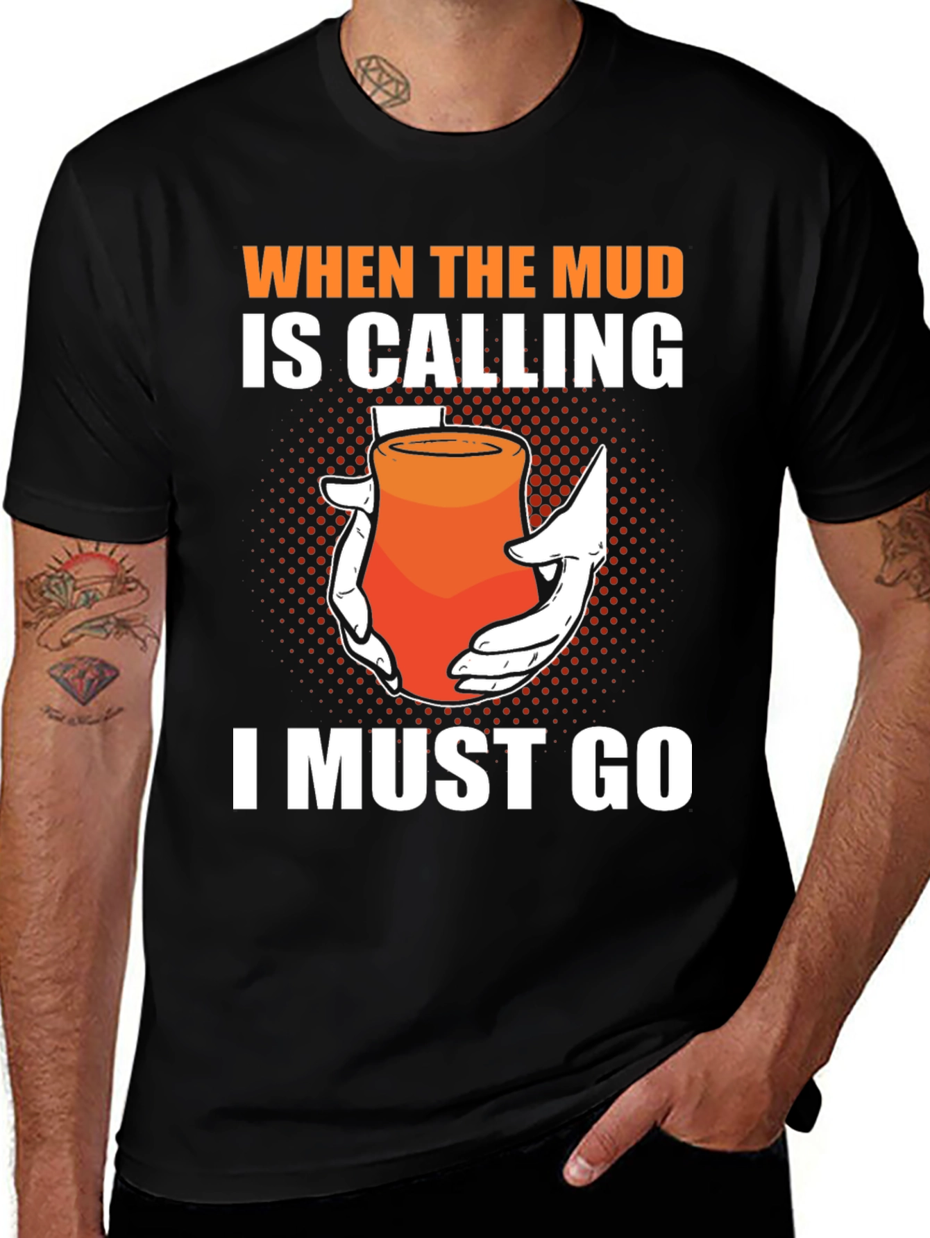 When the Mud is Calling T-Shirt - Pottery Lover Tee