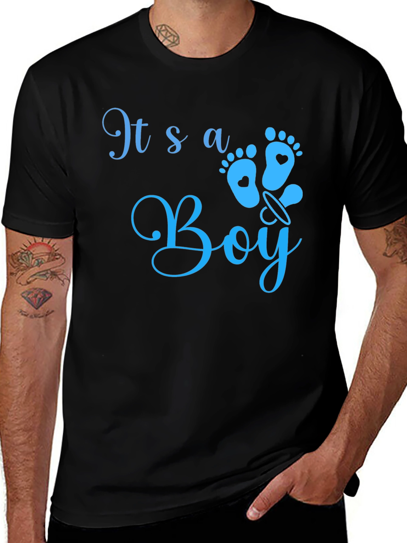 Variant 17 of It's a Boy T-Shirt - Baby Shower Gift