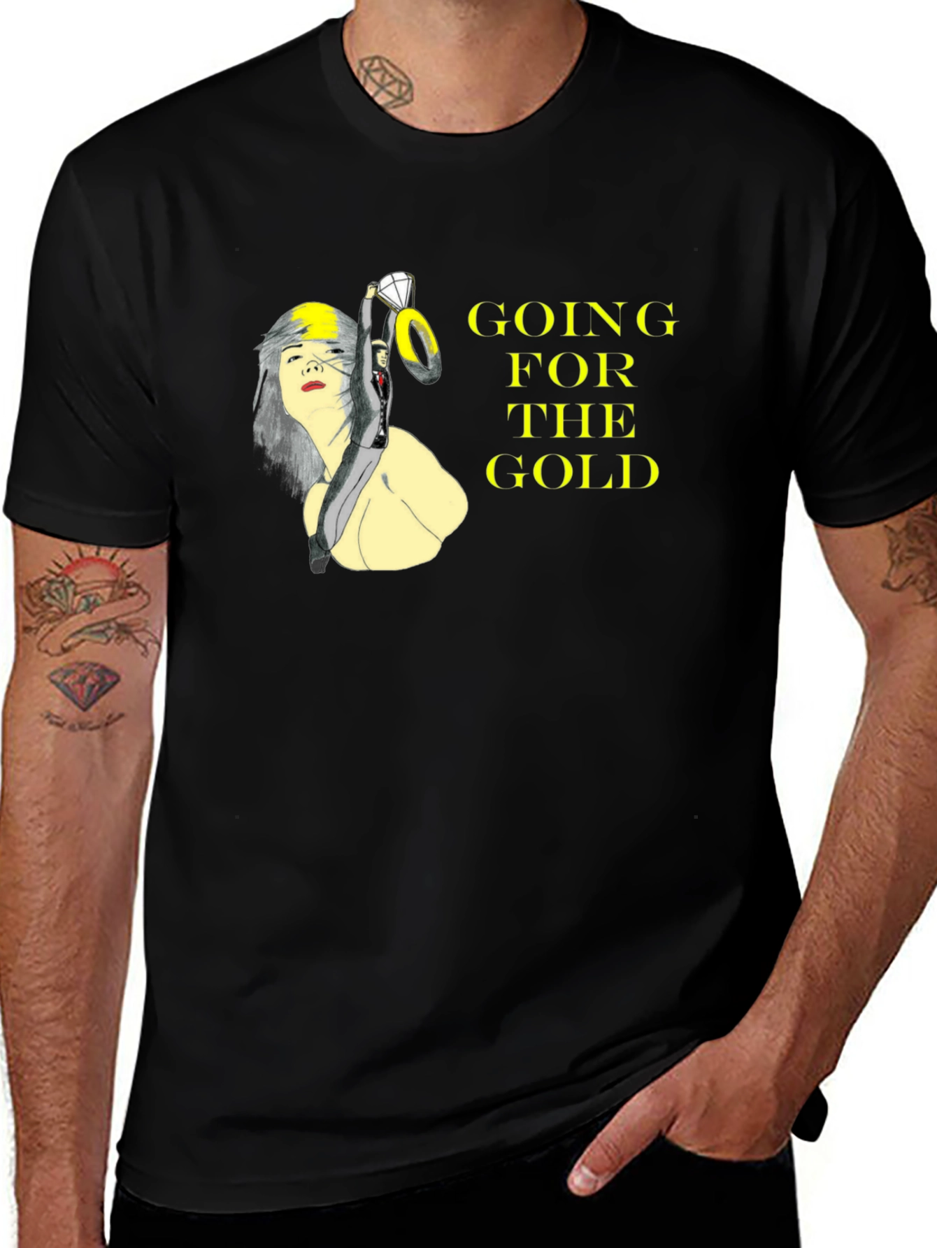 Variant 27 of Going for the Gold Graphic T-Shirt