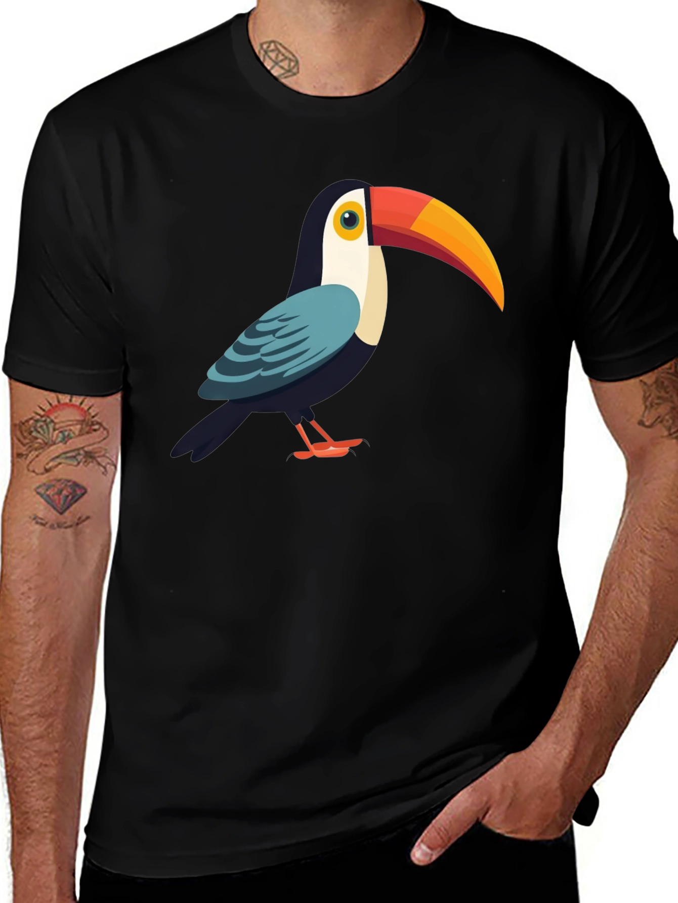 Variant 3 of Toucan Graphic T-Shirt - Bold & Stylish