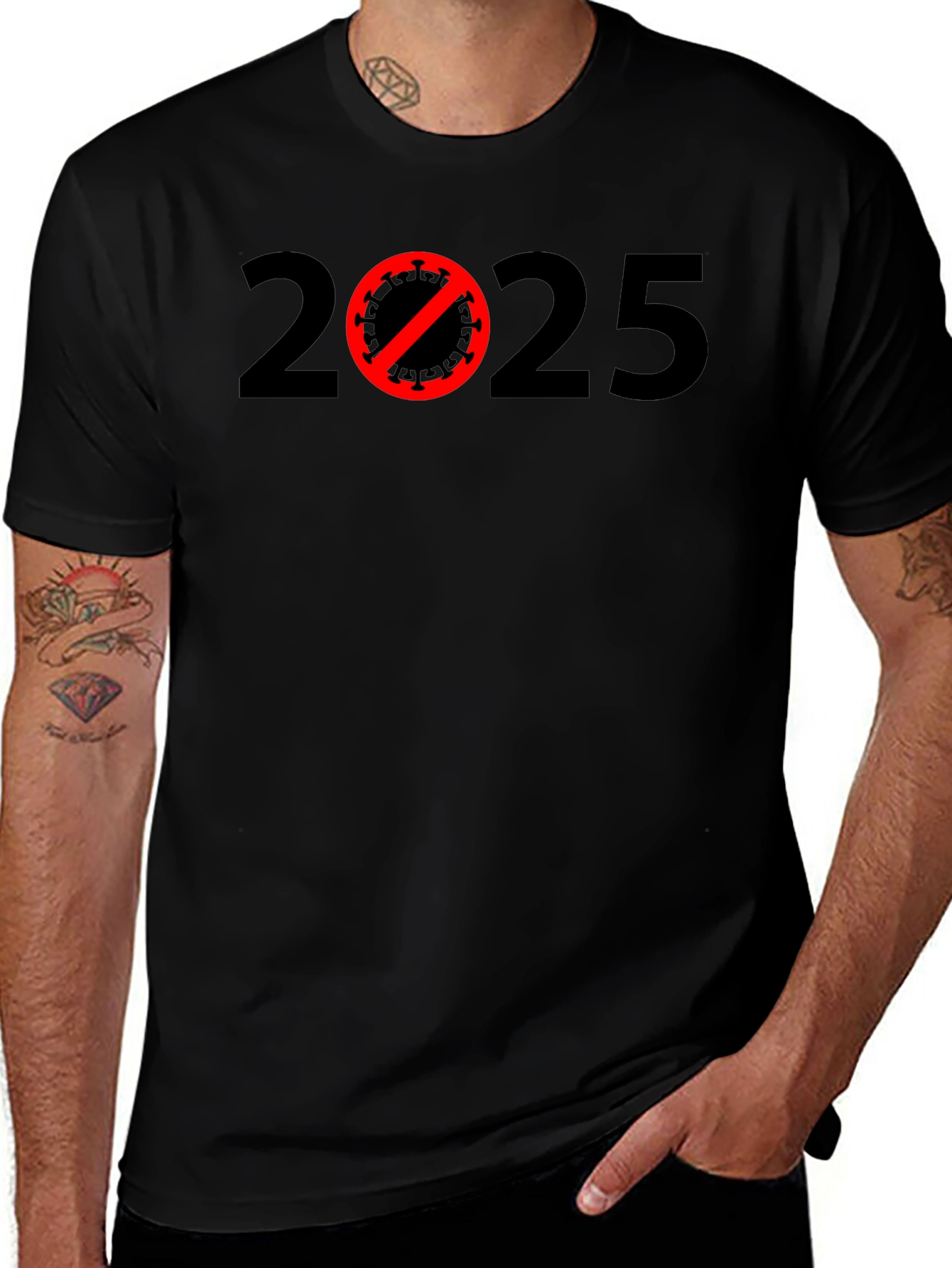 Variant 12 of 2025 Pandemic Free T-Shirt