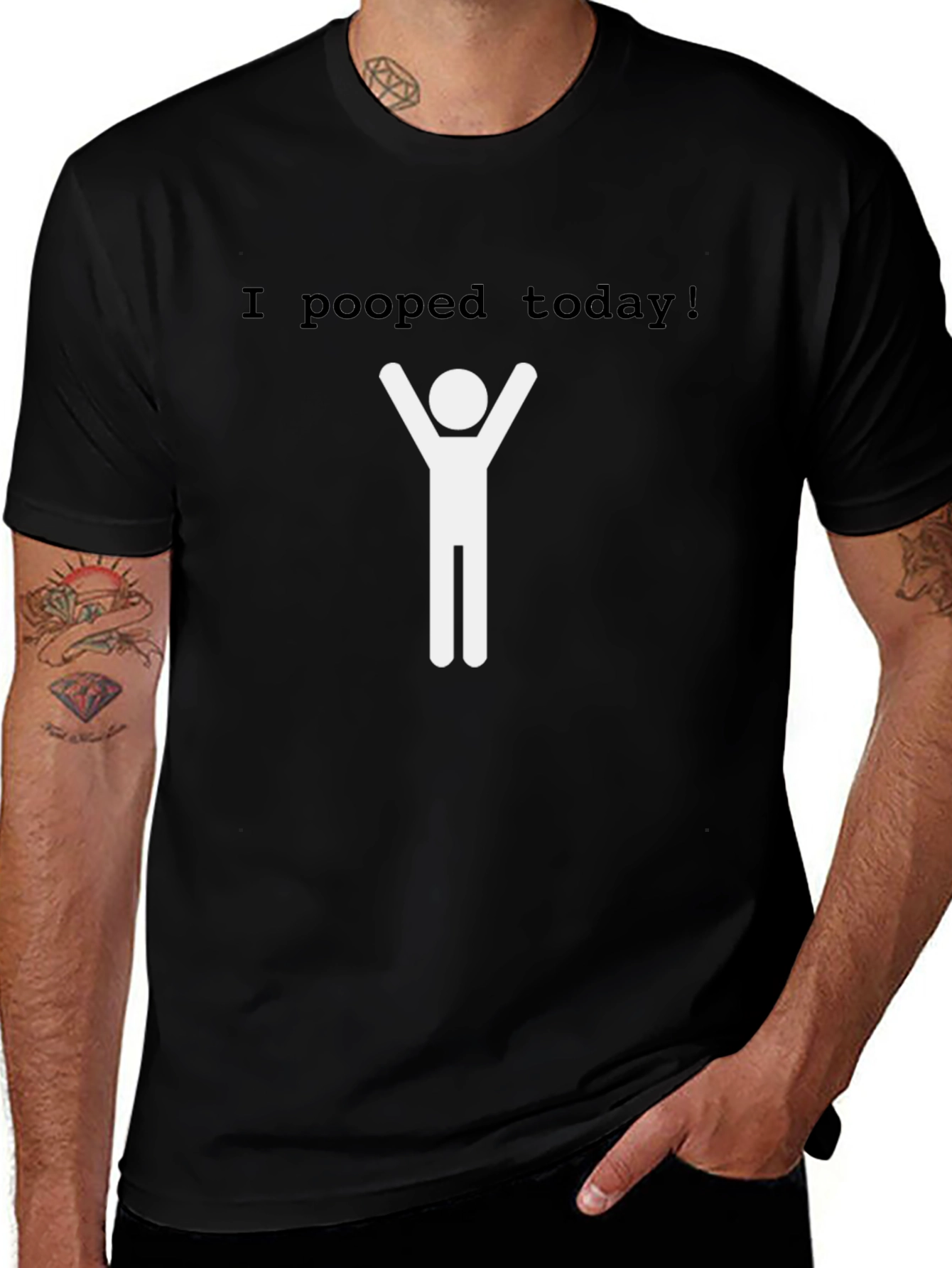 I Pooped Today T-Shirt - Celebrate Success!