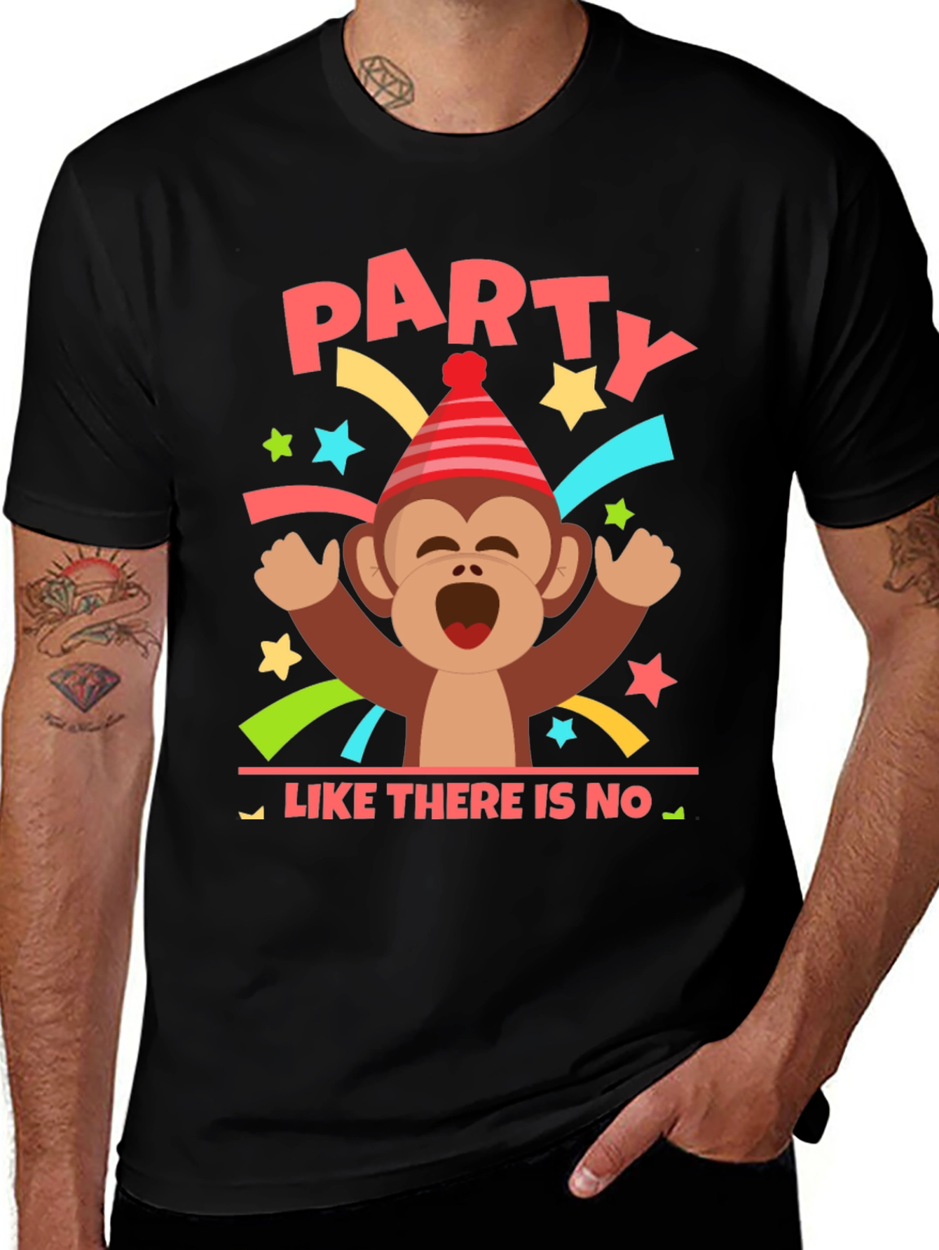 Variant 7 of Party Monkey T-Shirt