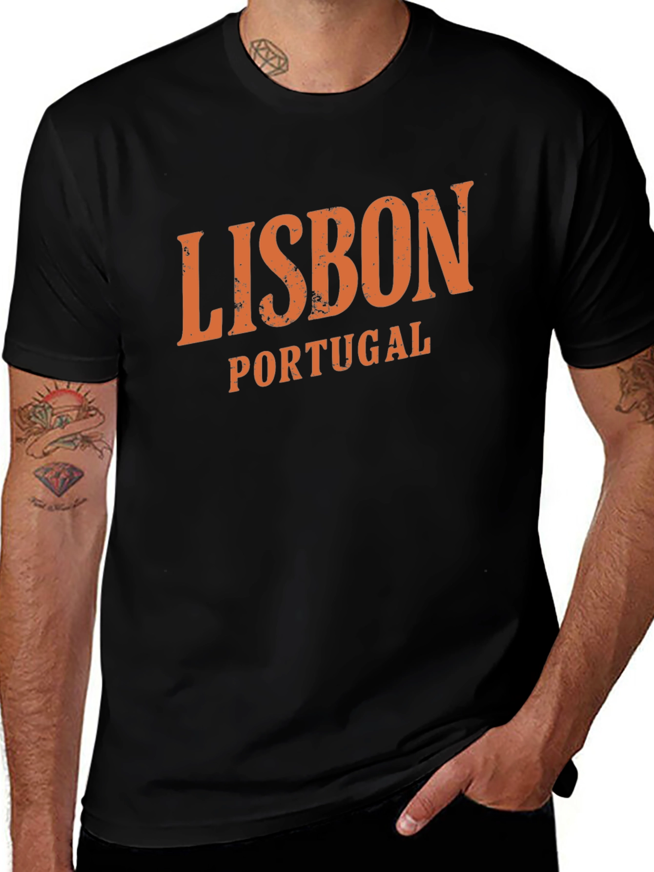 Lisbon Portugal Graphic T-Shirt