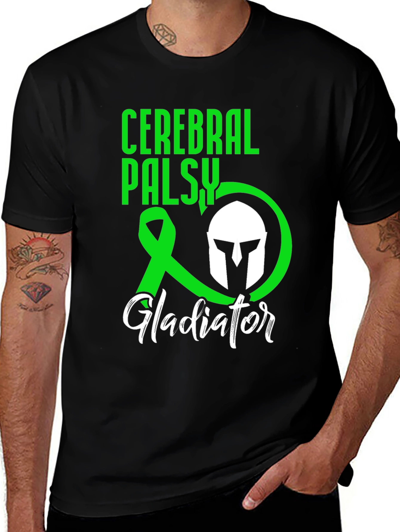 Cerebral Palsy Gladiator T-Shirt