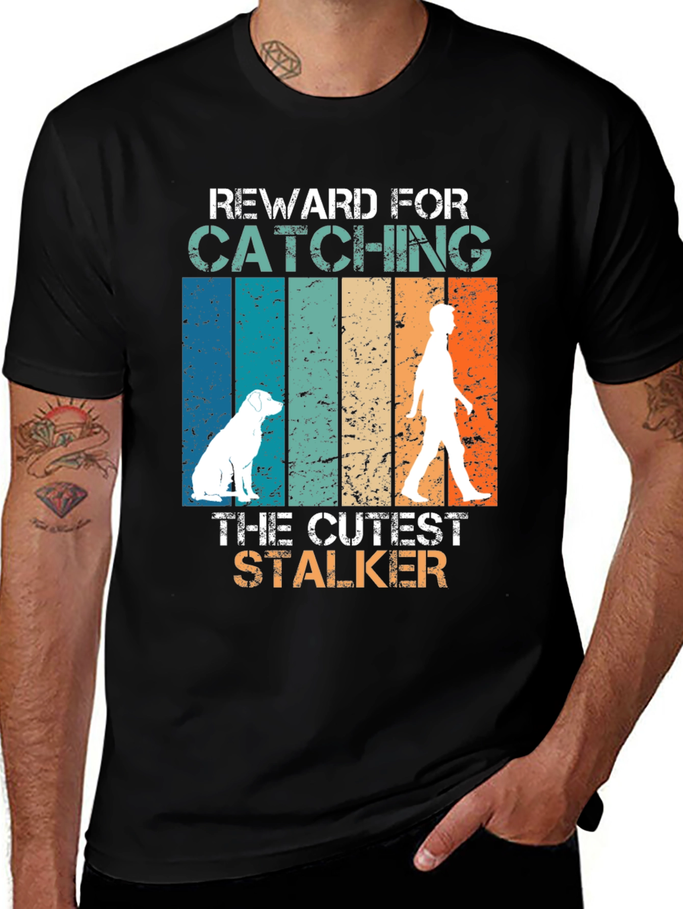 Variant 28 of Reward Catching Cutest Stalker T-Shirt