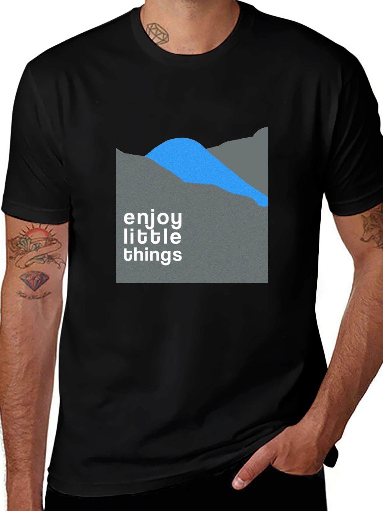 Variant 12 of Enjoy Little Things Graphic T-Shirt