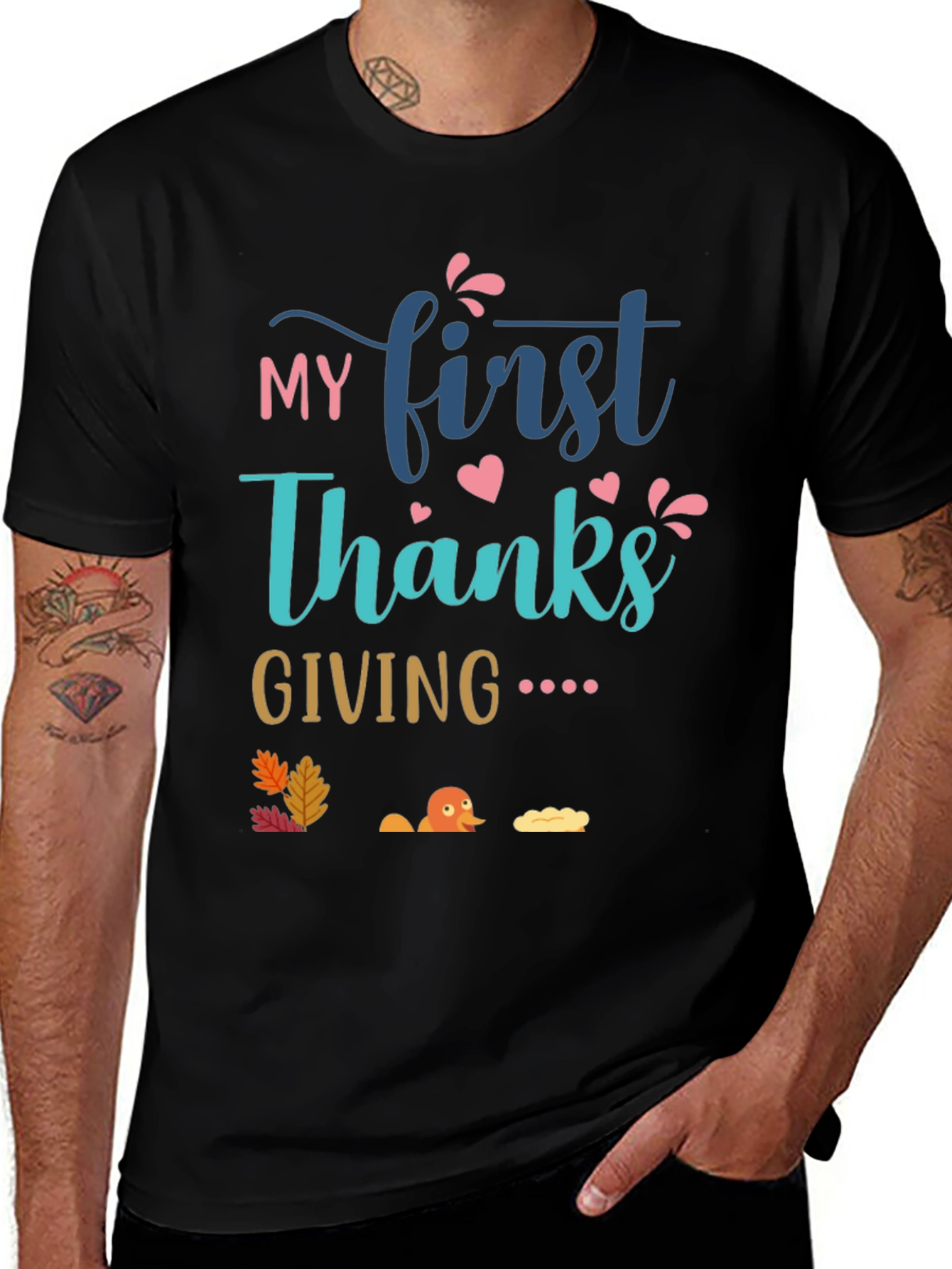 My First Thanksgiving Baby T-Shirt