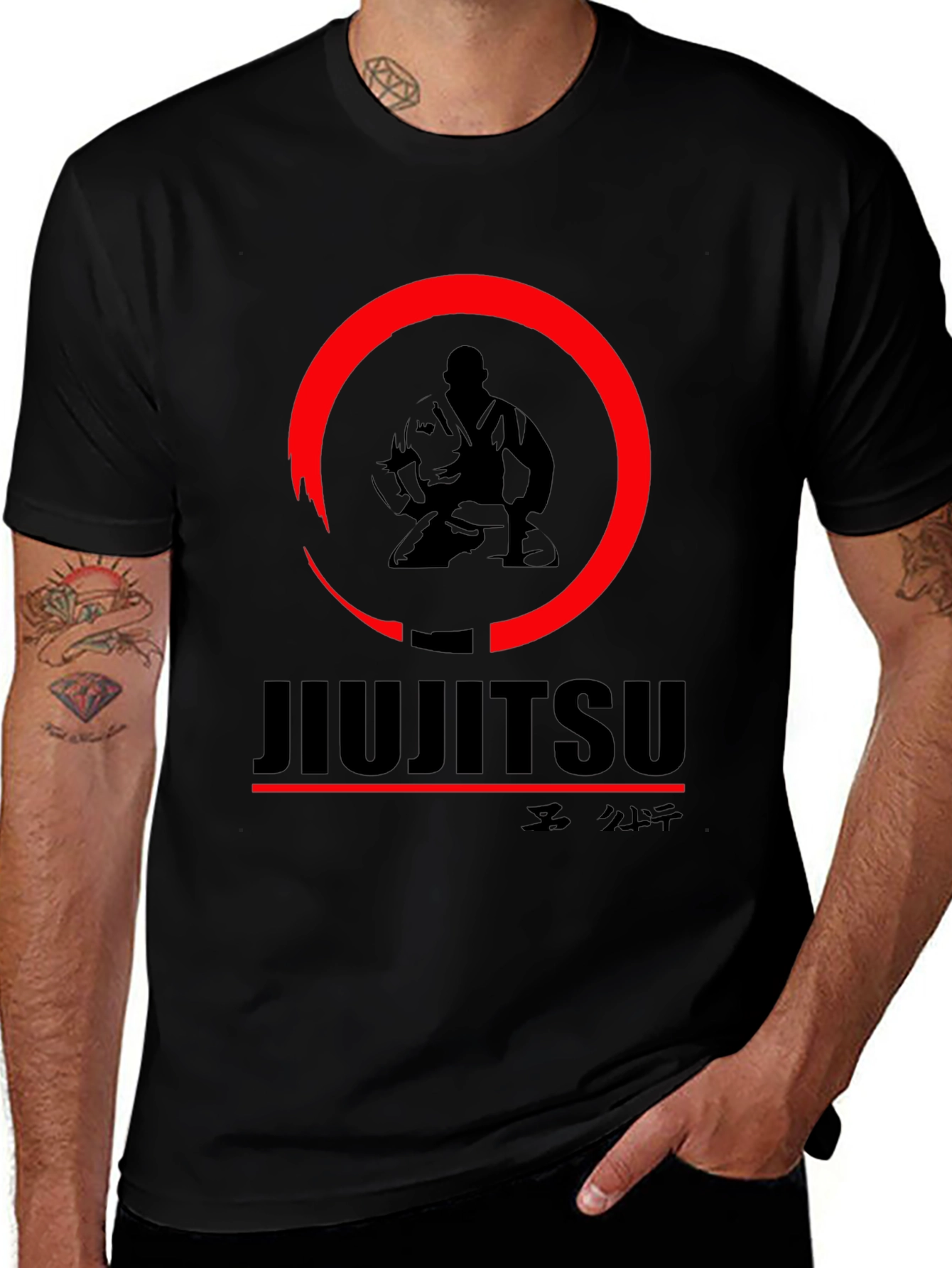 Jujitsu Graphic Tee - Martial Arts Inspired Design