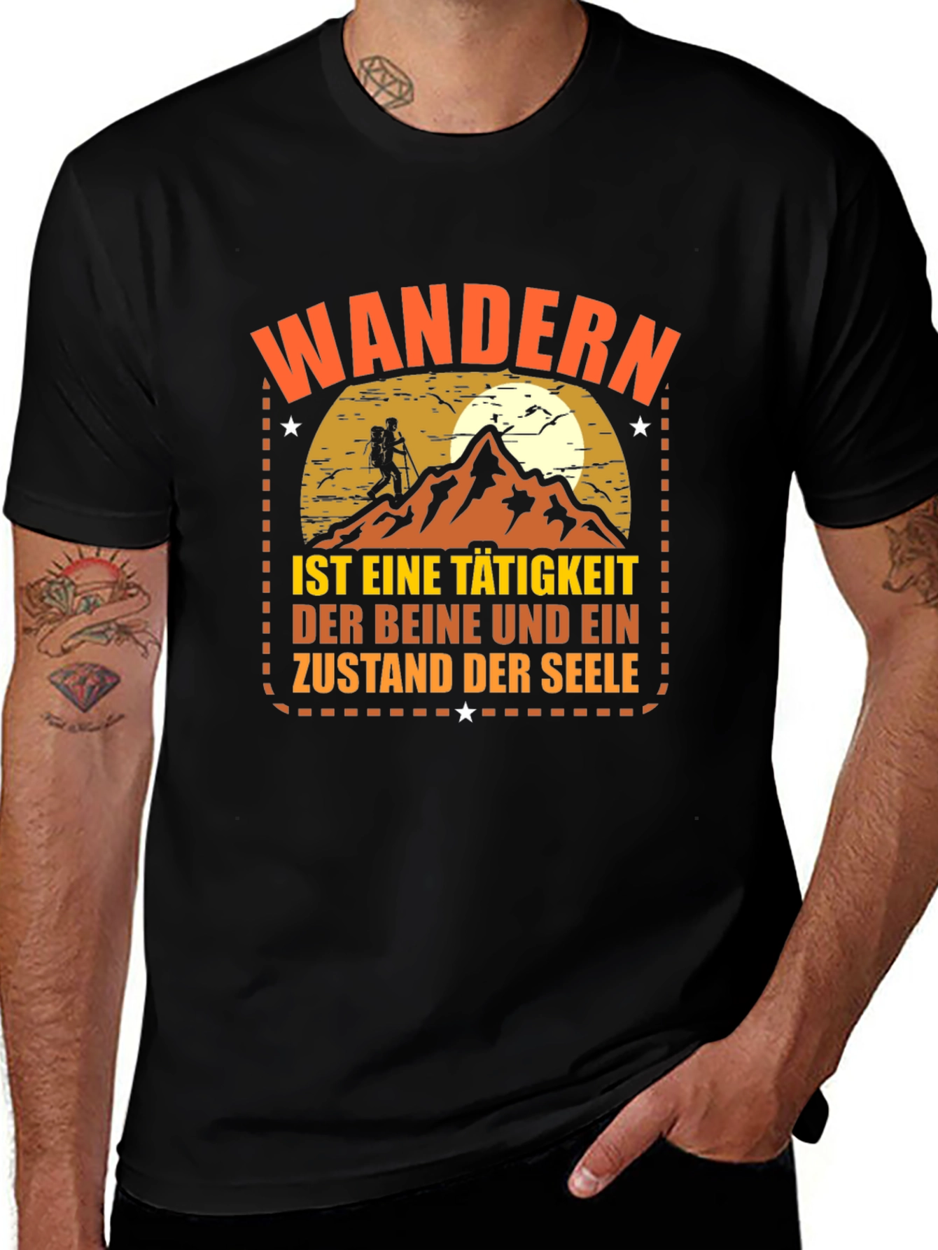 Variant 30 of Hiking Lover T-Shirt - Wanderlust Adventure Tee