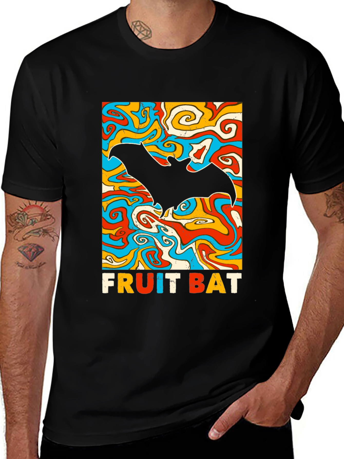 Fruit Bat Psychedelic T-Shirt