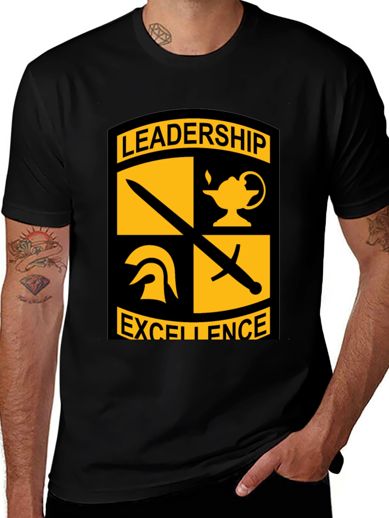 Leadership Excellence T-Shirt, Military Inspired Design
