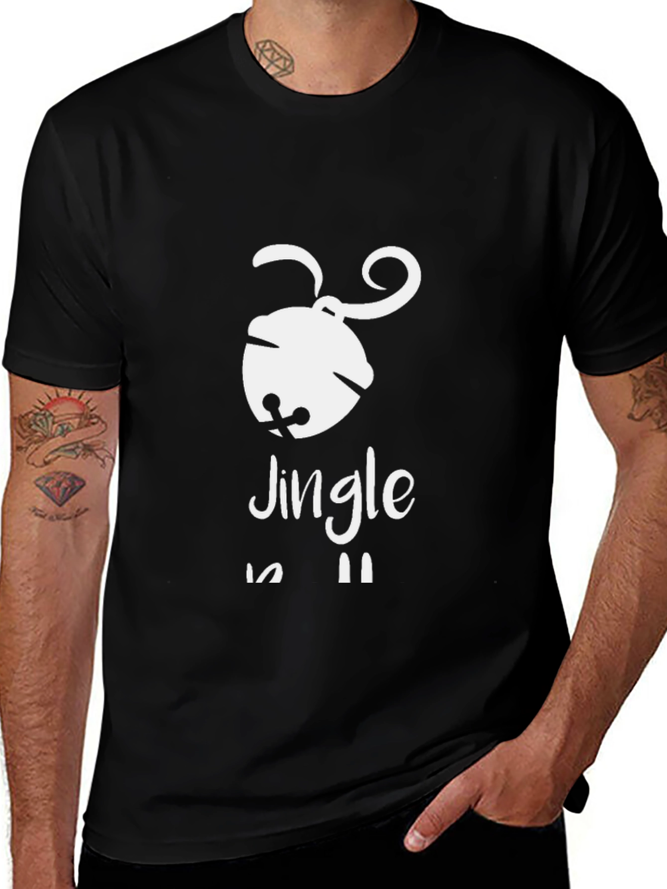 Jingle Bell Christmas Graphic Tee