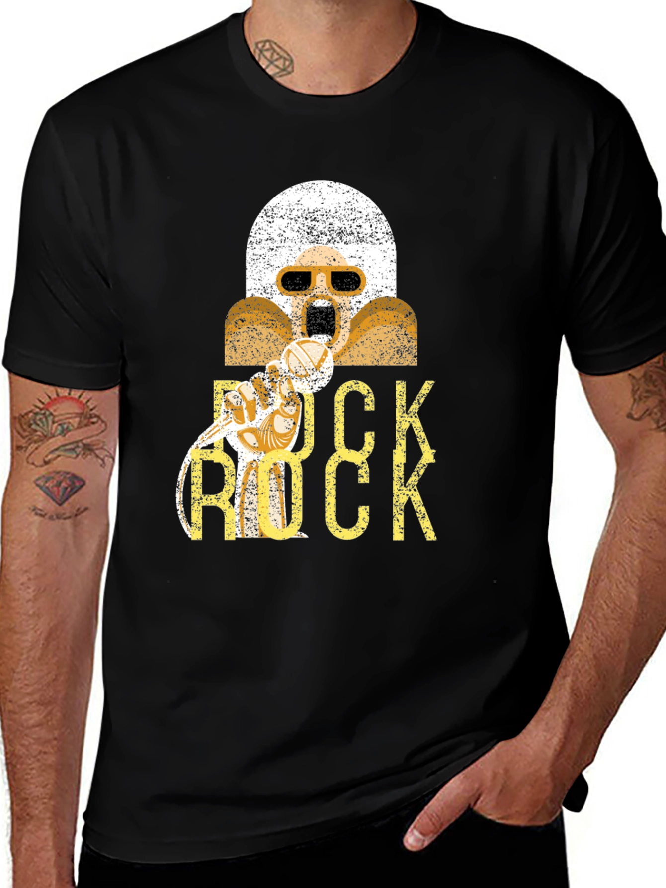 Variant 28 of Rock Music T-Shirt