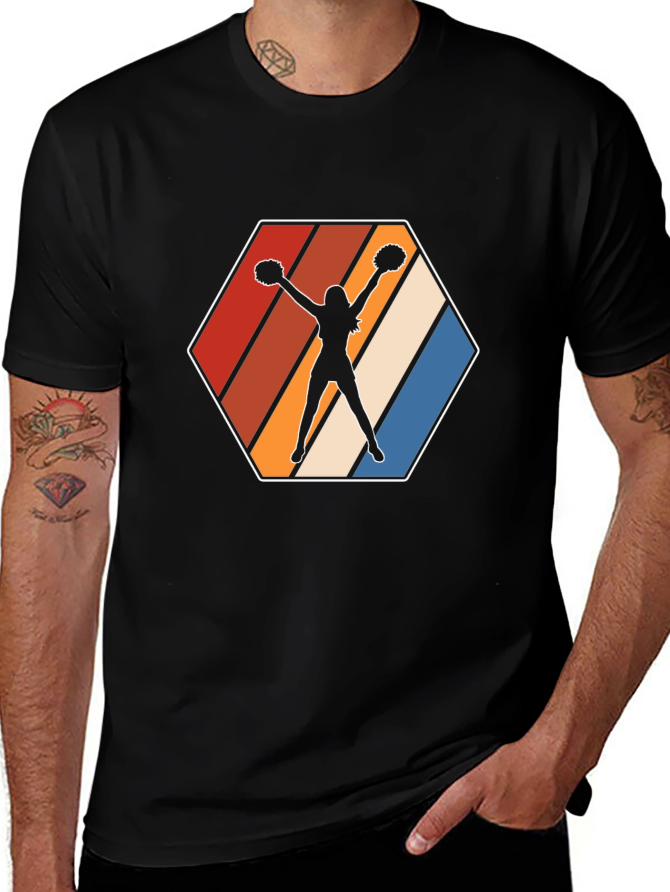 Variant 14 of Retro Cheerleader T-Shirt
