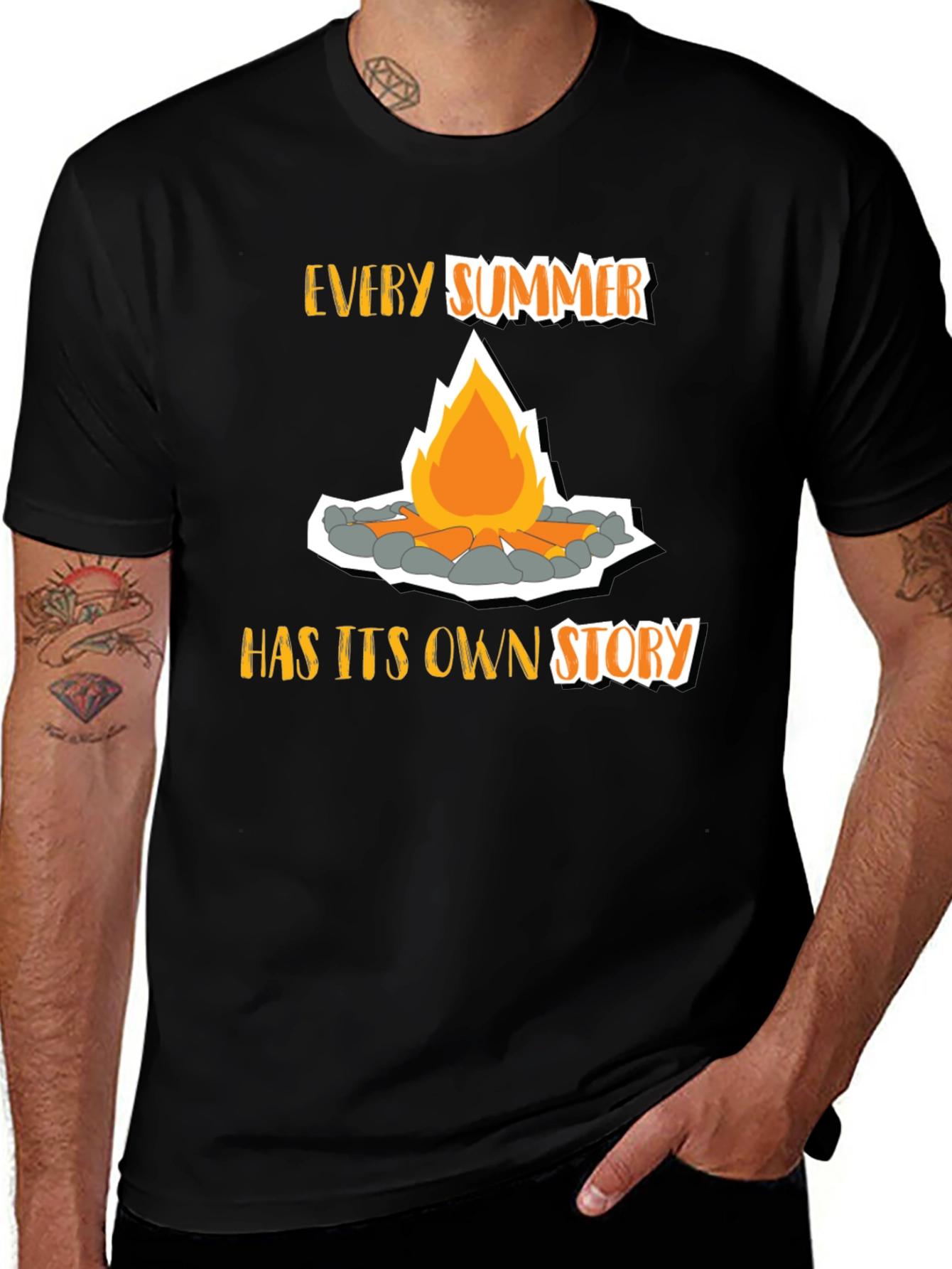 Variant 23 of Every Summer Campfire Graphic Tee
