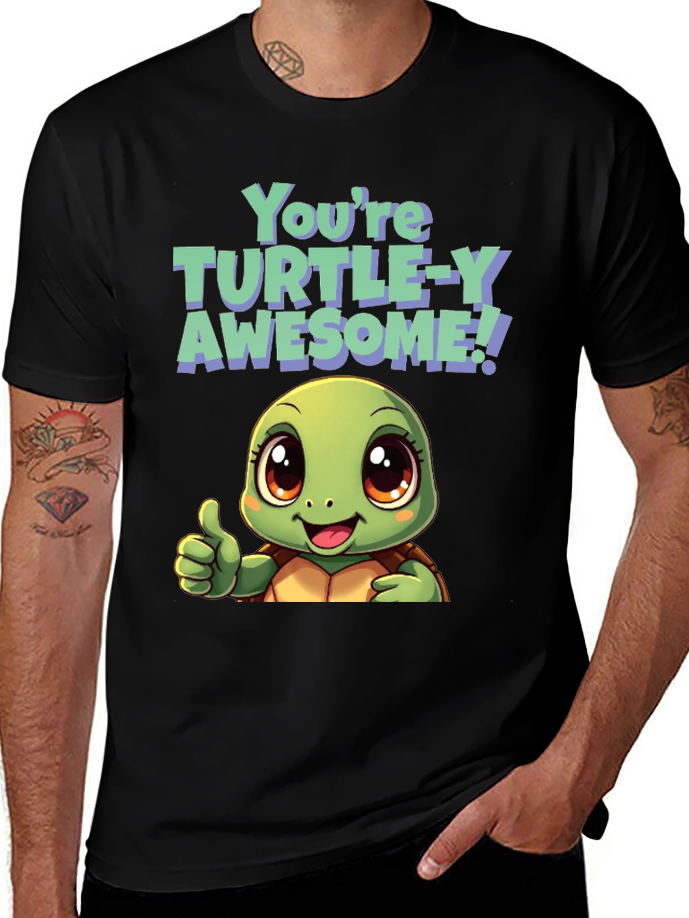 Variant 22 of Turtle-Y Awesome Graphic Tee