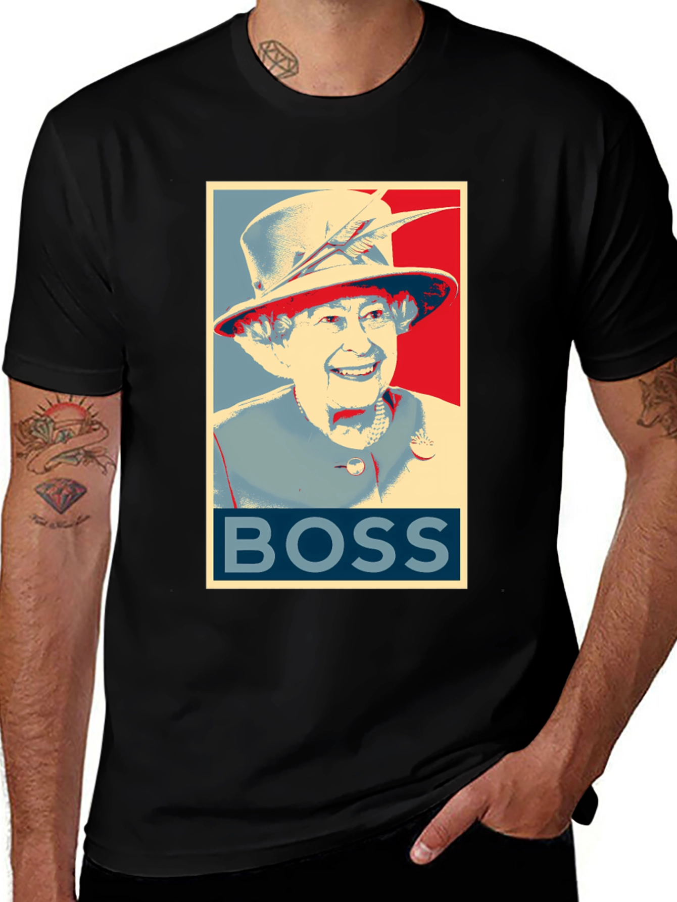 Queen Elizabeth BOSS T-Shirt