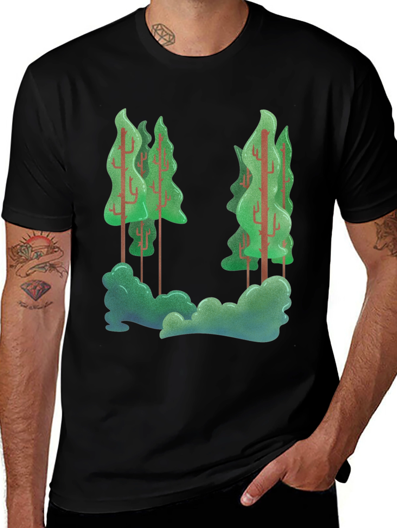 Variant 30 of Nature Inspired Graphic Tee