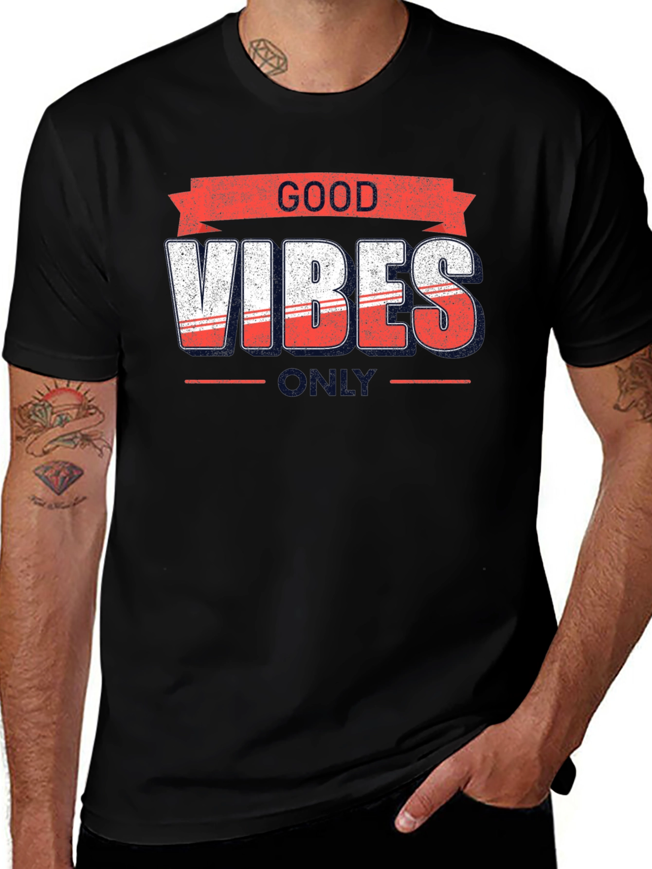 Variant 8 of Good Vibes Only Graphic T-Shirt