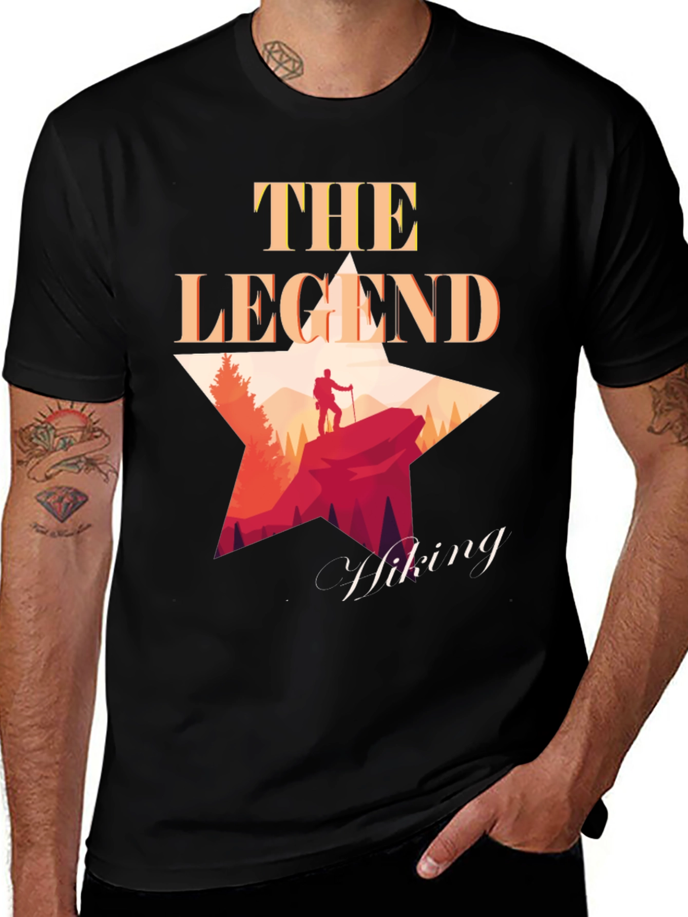 Variant 21 of The Legend Hiking T-Shirt
