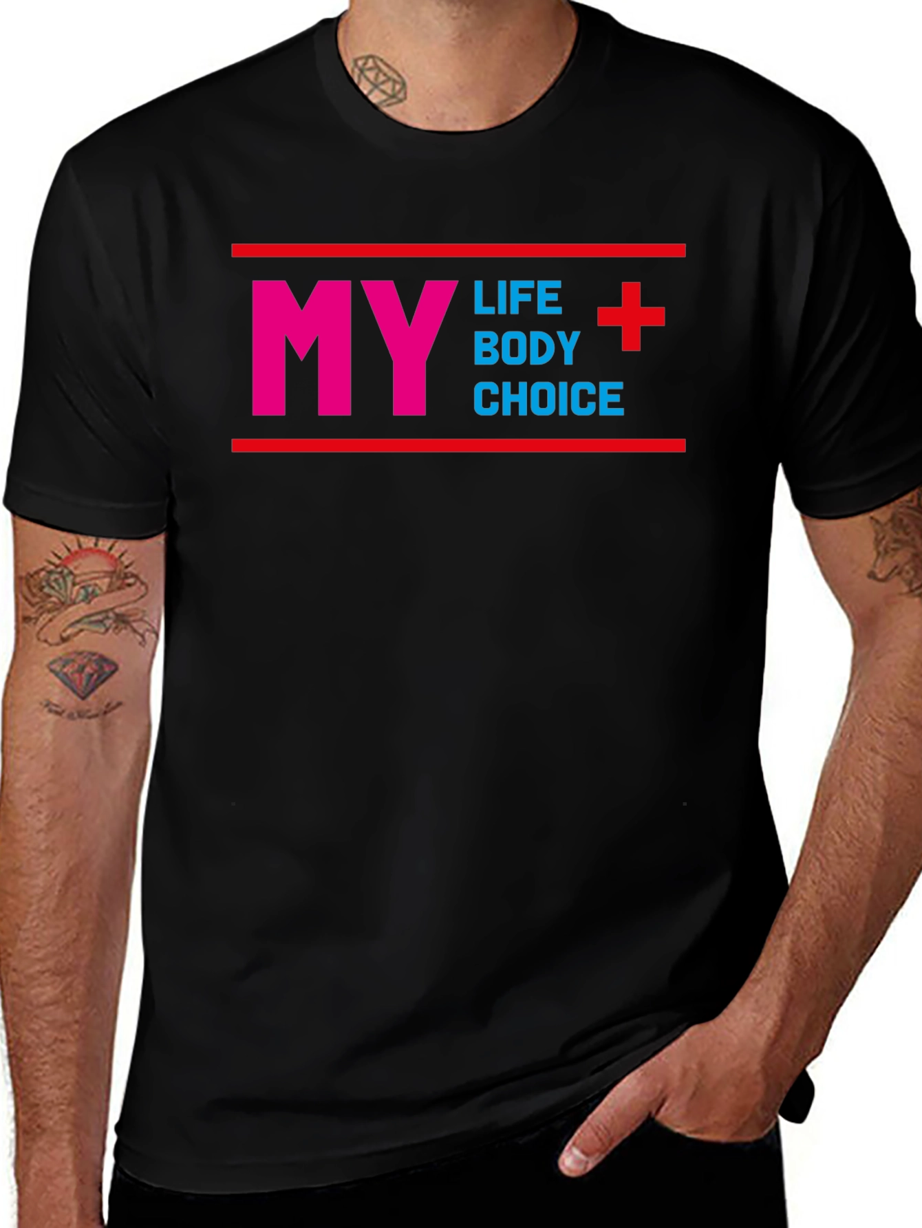 Variant 29 of My Life Body Choice T-Shirt Pro Choice Tee
