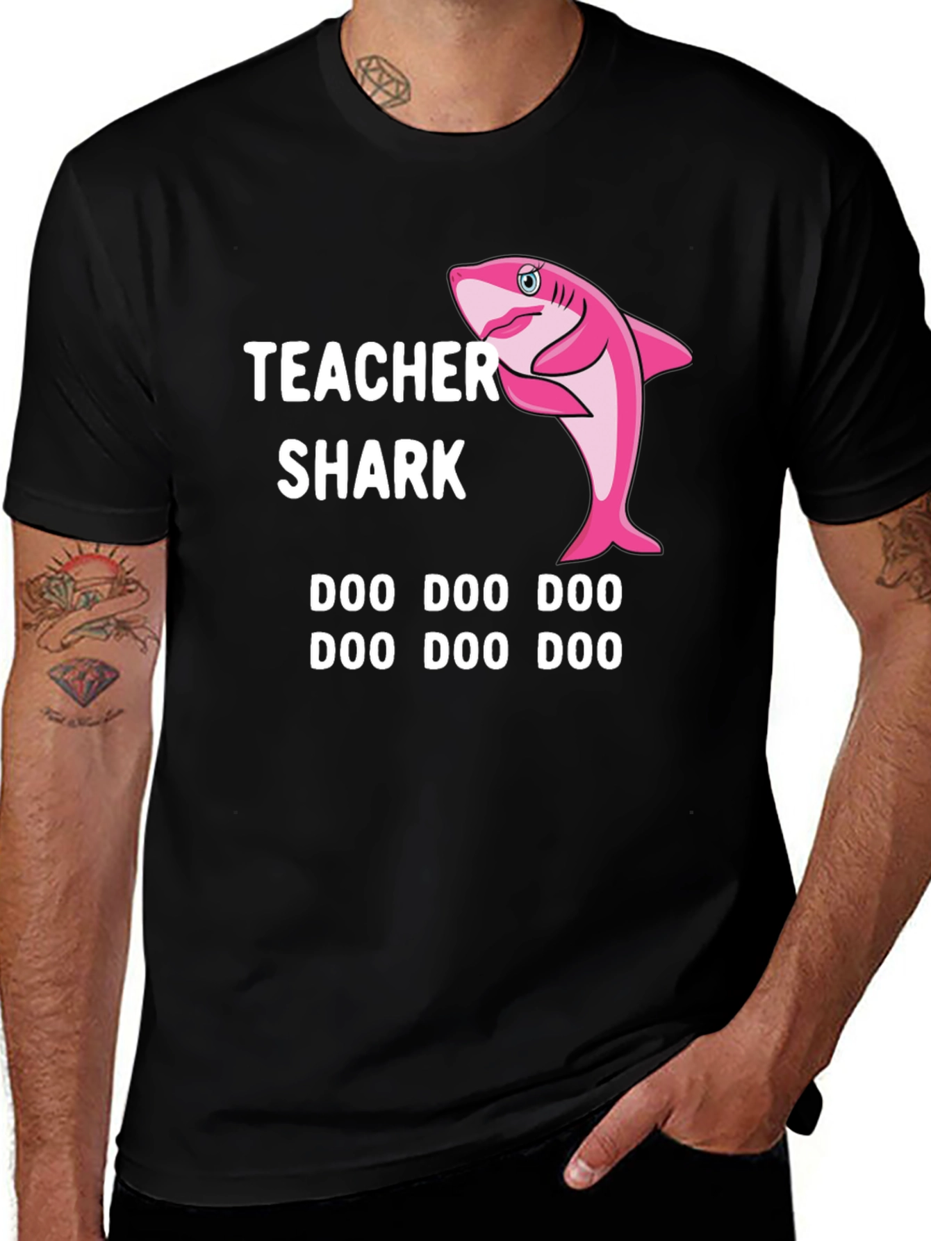 Variant 6 of Teacher Shark Doo Doo T-Shirt