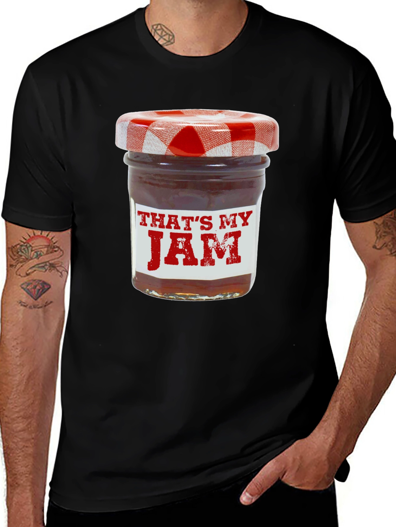 Variant 6 of That's My Jam T-Shirt - Novelty Food Pun Tee