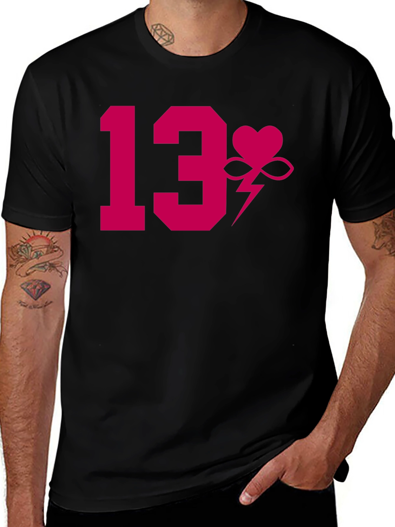 Variant 23 of Lucky Number 13 T-Shirt