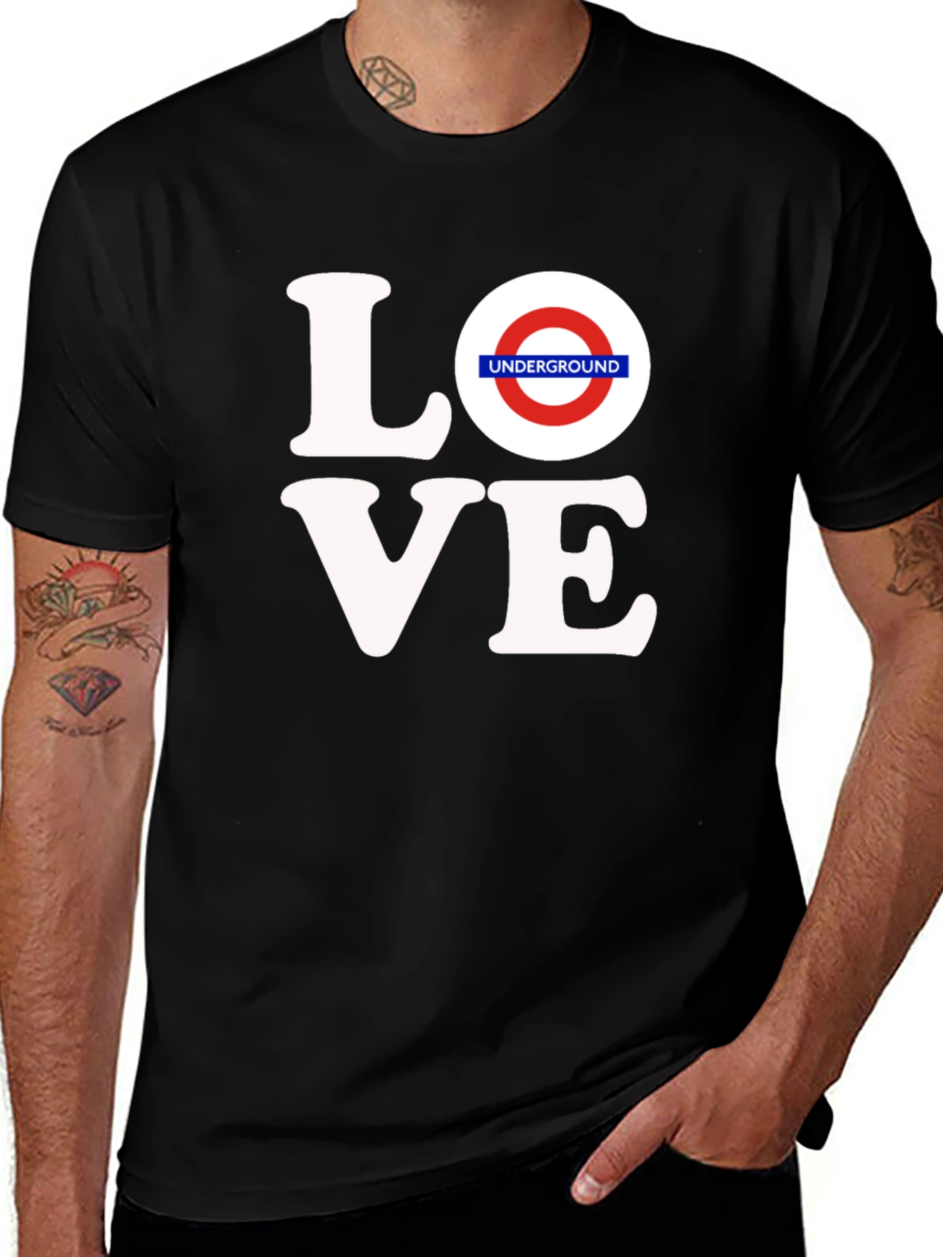 LOVE London Underground T-Shirt - Stylish City Tee