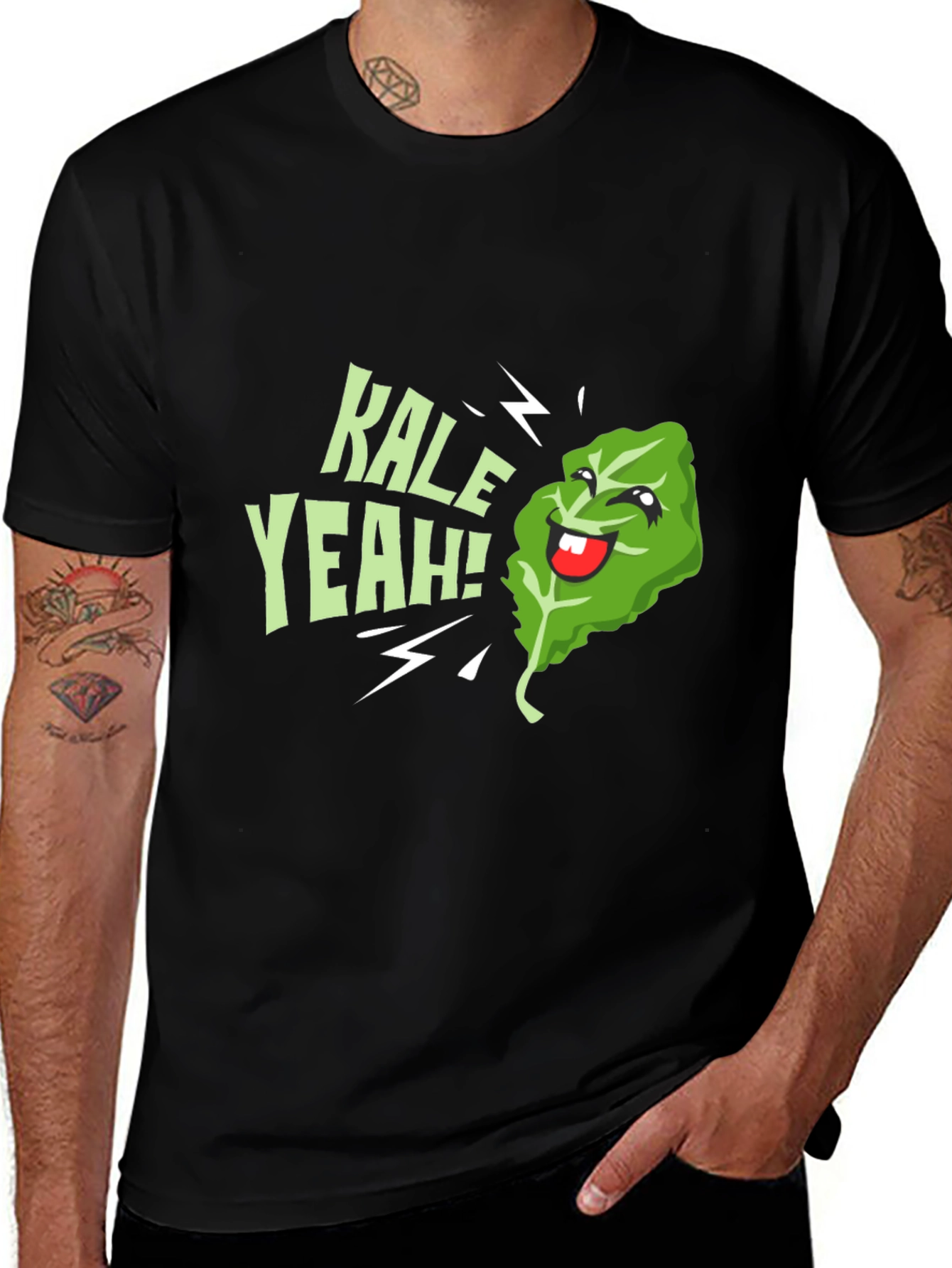 Variant 11 of Kale Yeah! Funny Graphic Tee