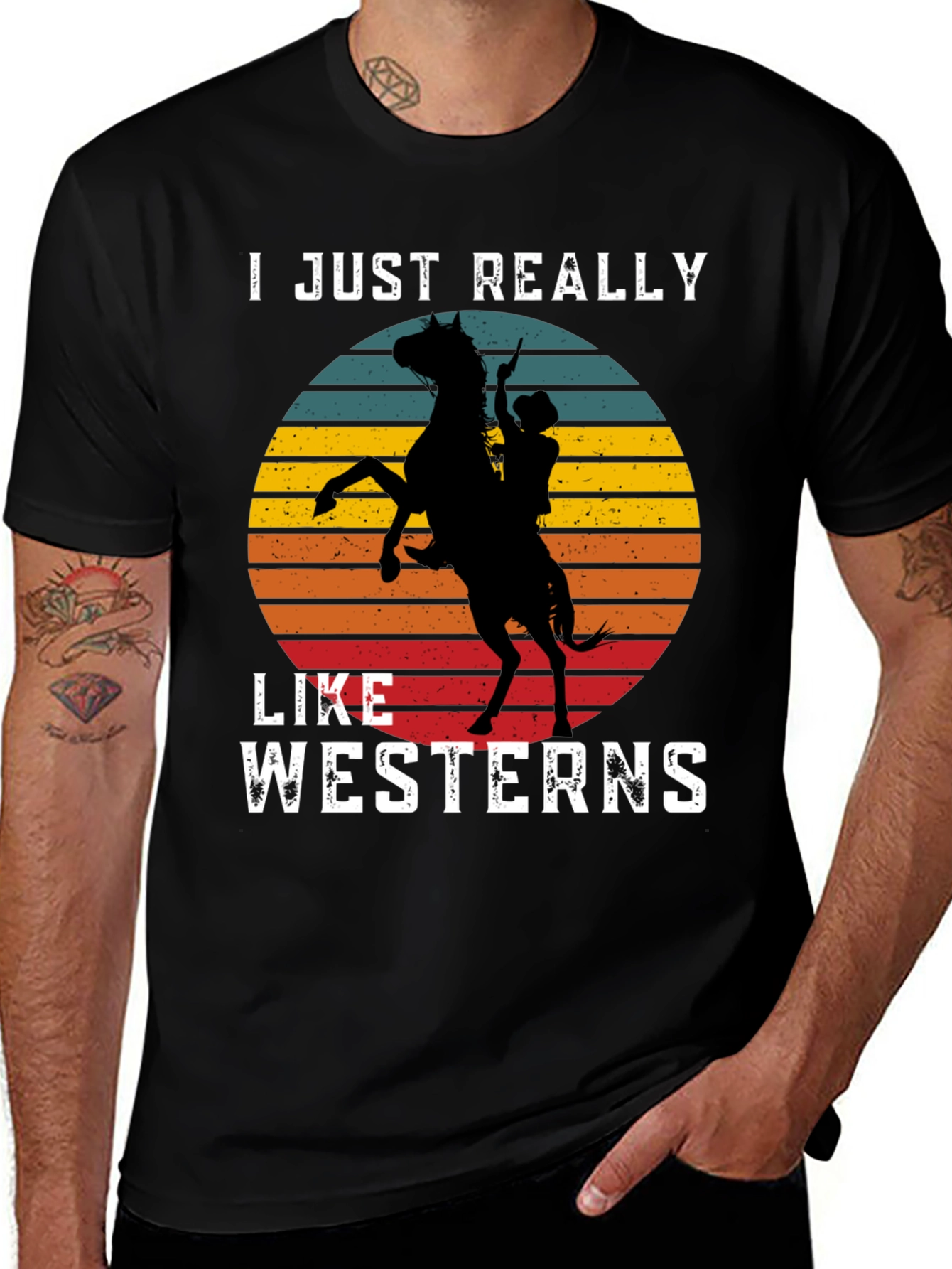 Variant 14 of Western Horse T-Shirt