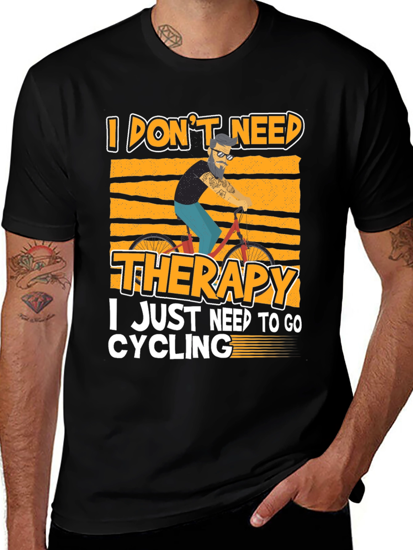 Variant 9 of Cycling Therapy T-Shirt