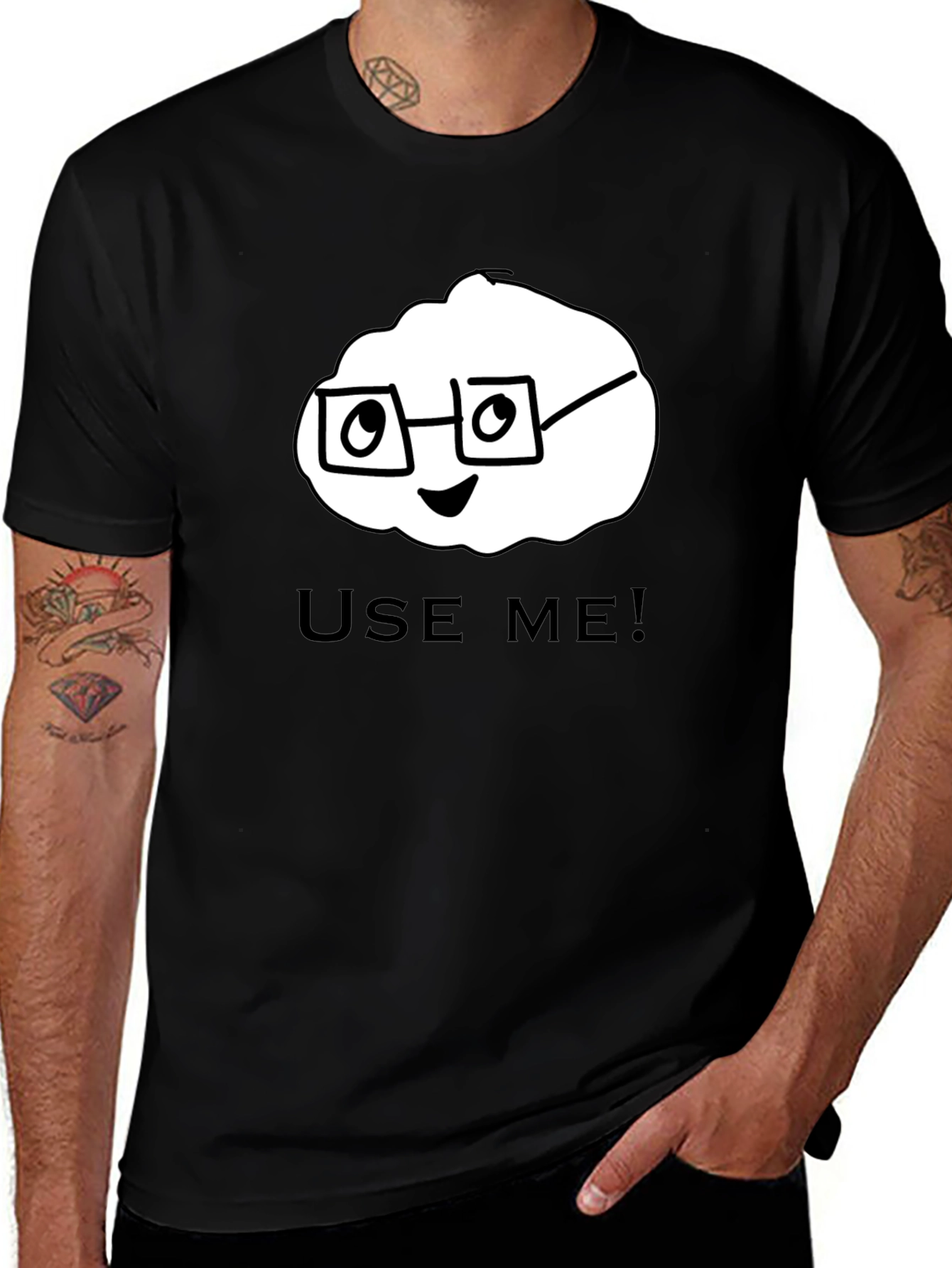 Variant 14 of Use Me! Funny Graphic Print Men's T-Shirt