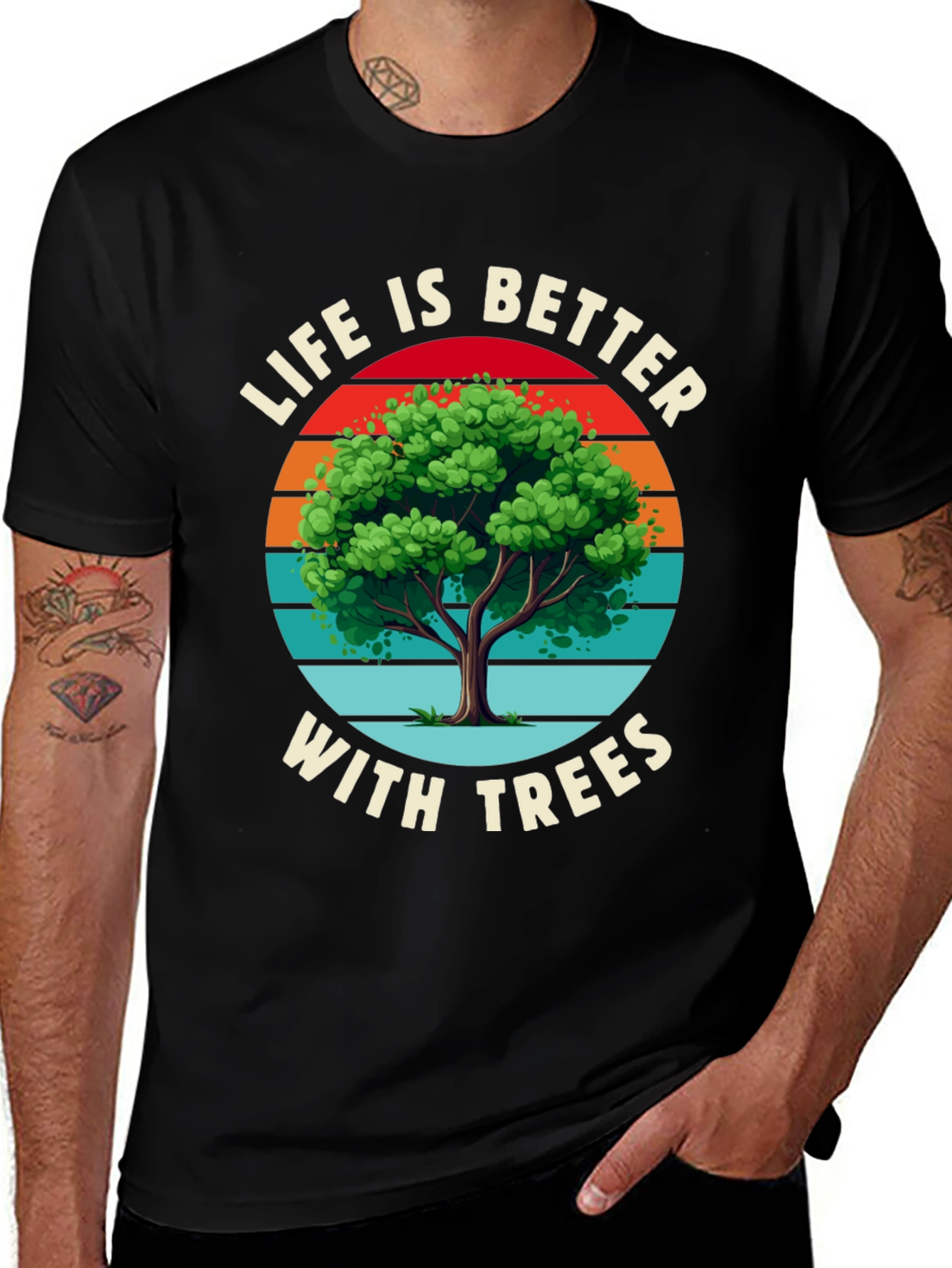 Life is Better With Trees Graphic Tee