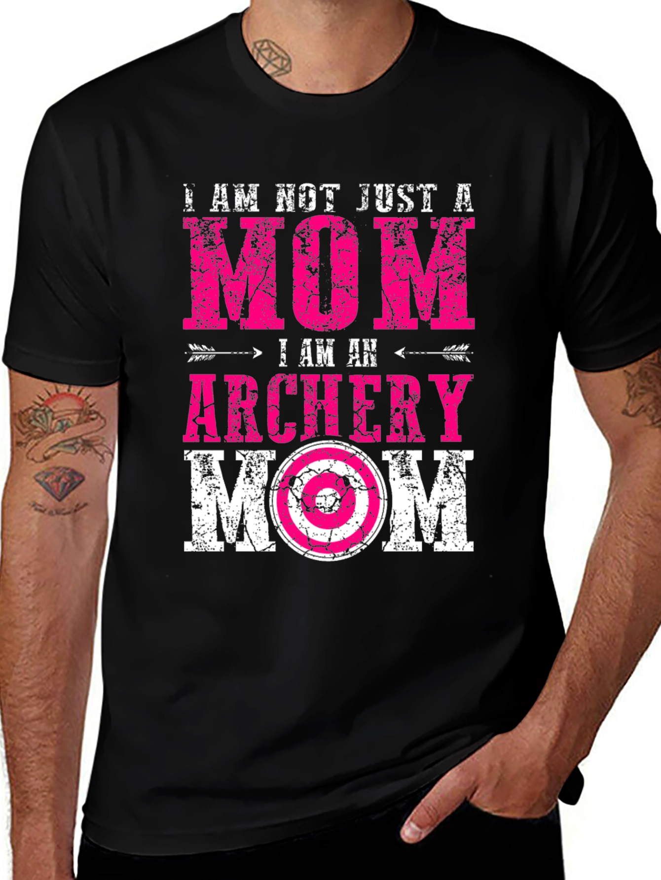 Variant 10 of Archery Mom T-Shirt - I Am Not Just A Mom