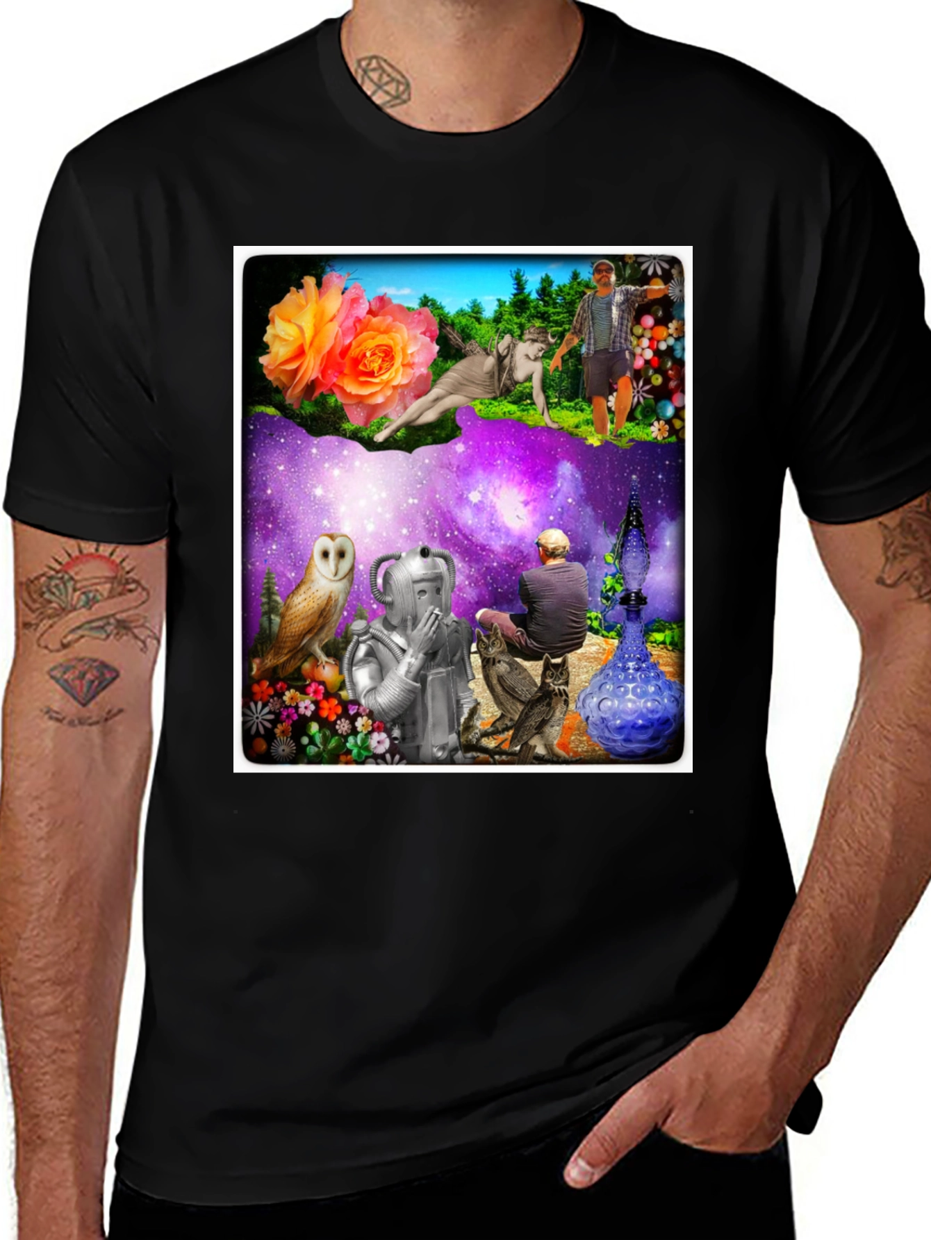 Variant 27 of Surreal Galaxy T-Shirt