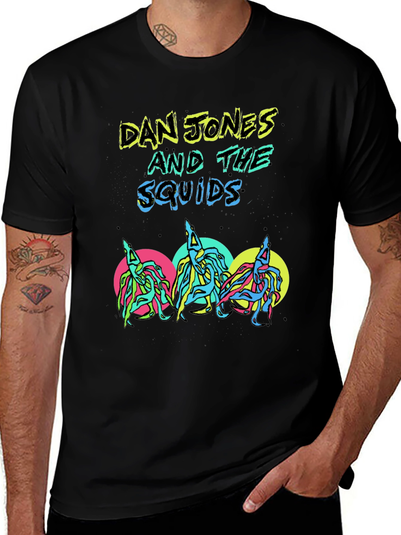 Variant 11 of Dan Jones and The Squids Graphic Tee