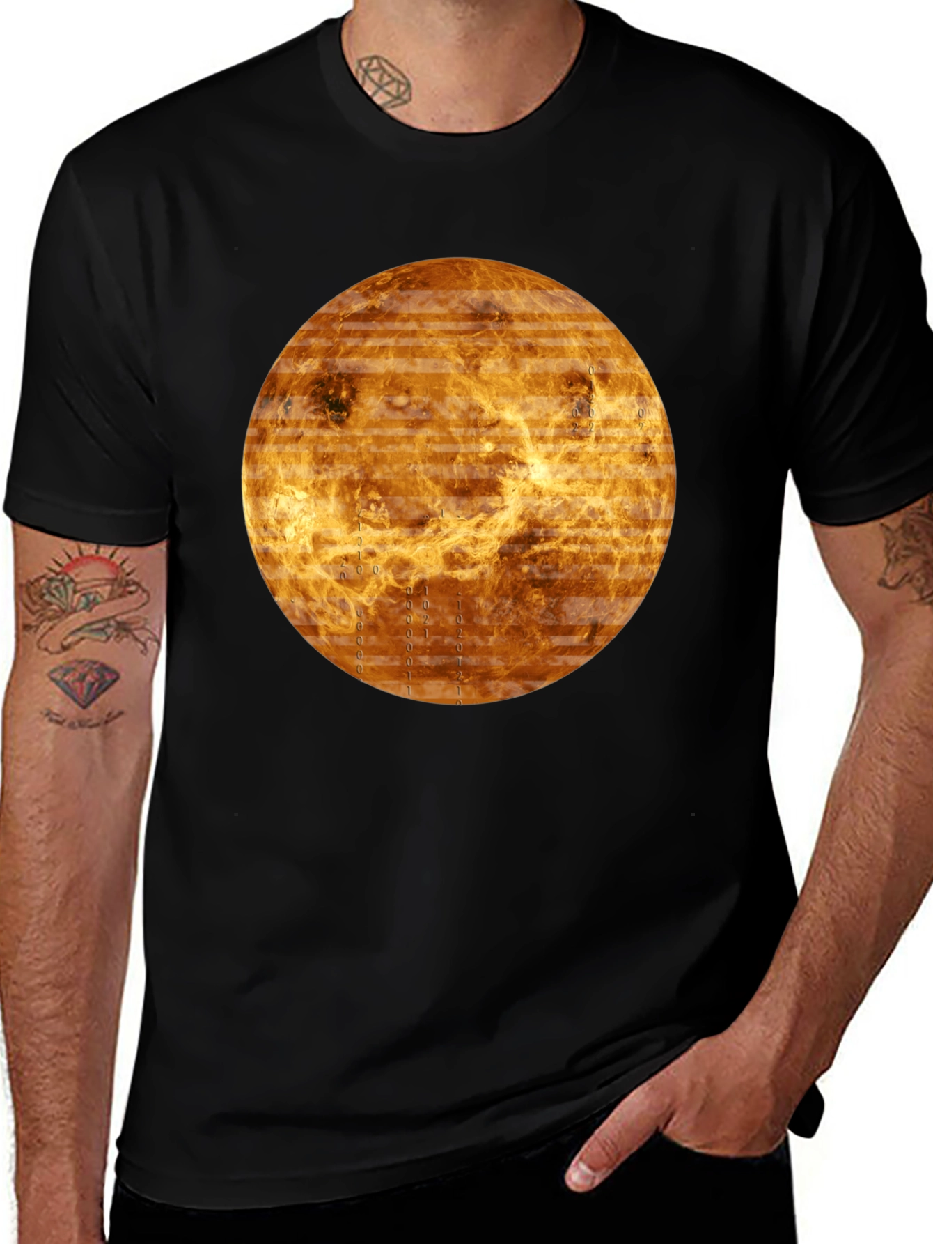 Venus Planet Graphic T-Shirt - Outer Space Tee