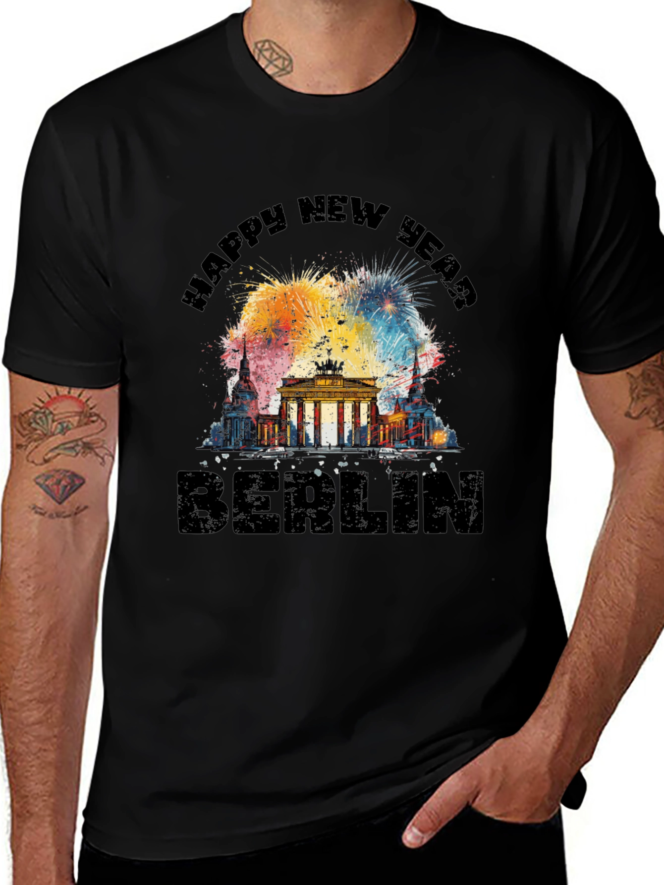 Variant 28 of Berlin Happy New Year Graphic Tee