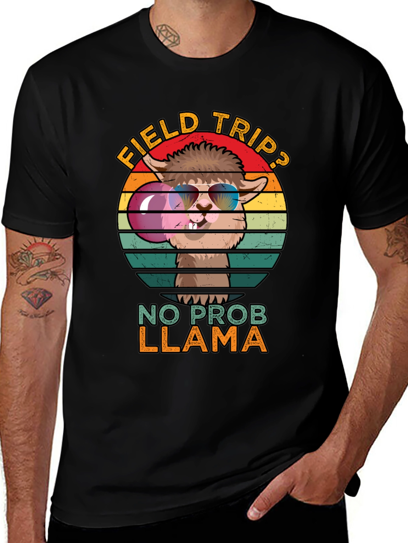 Field Trip? No Prob Llama T-Shirt