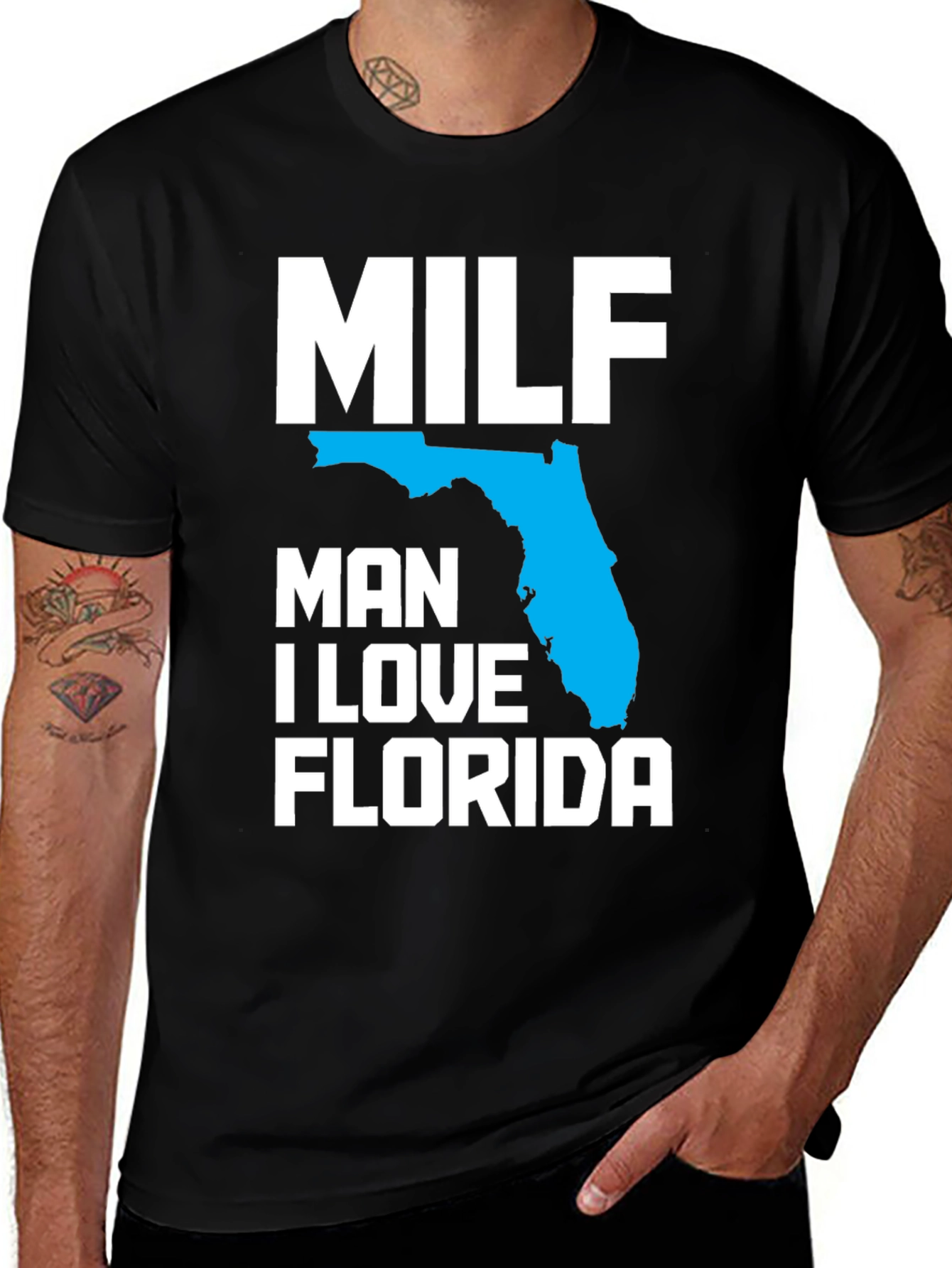 MILF Man I Love Florida Graphic T-Shirt