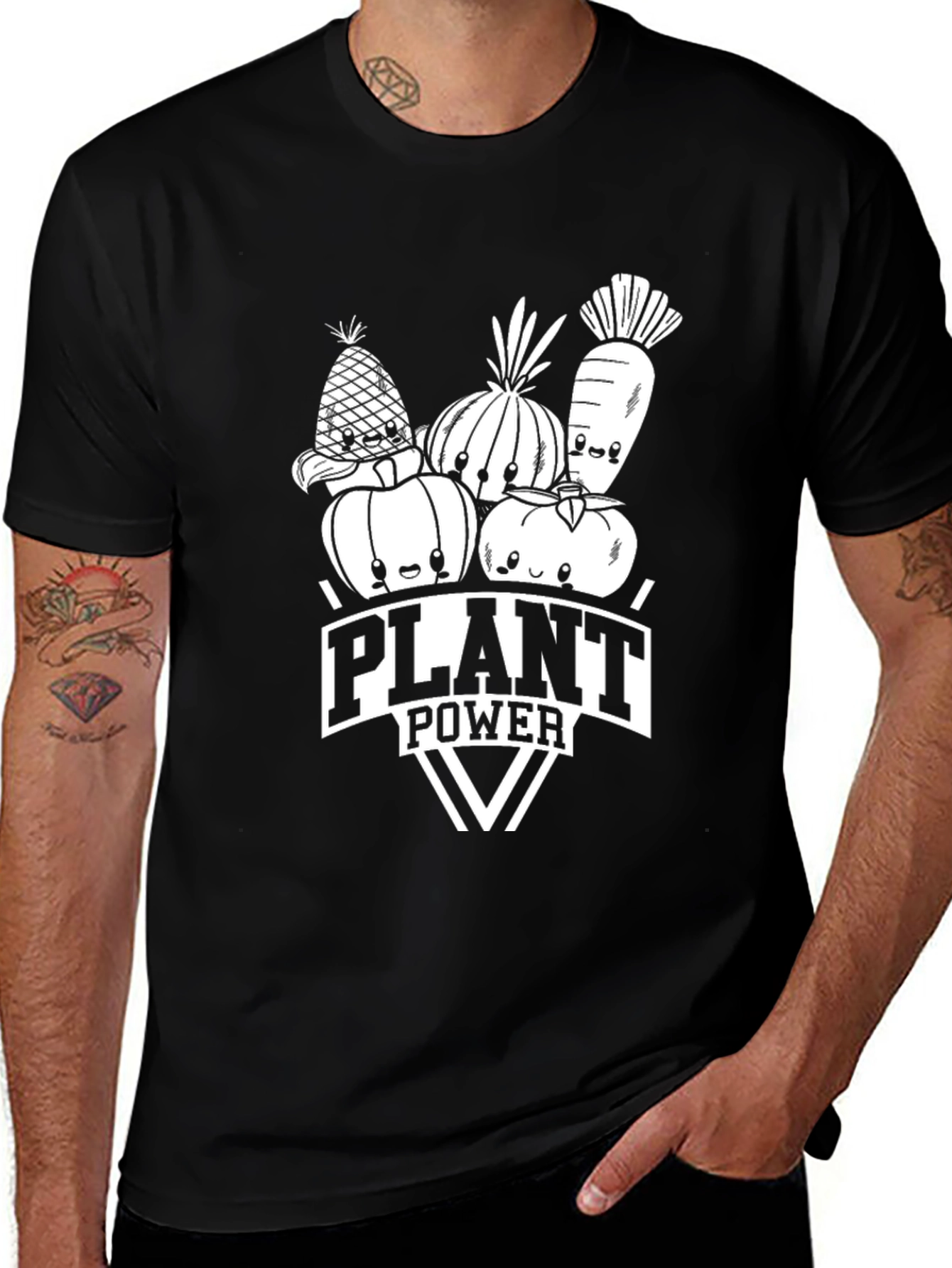 Plant Power Graphic T-Shirt