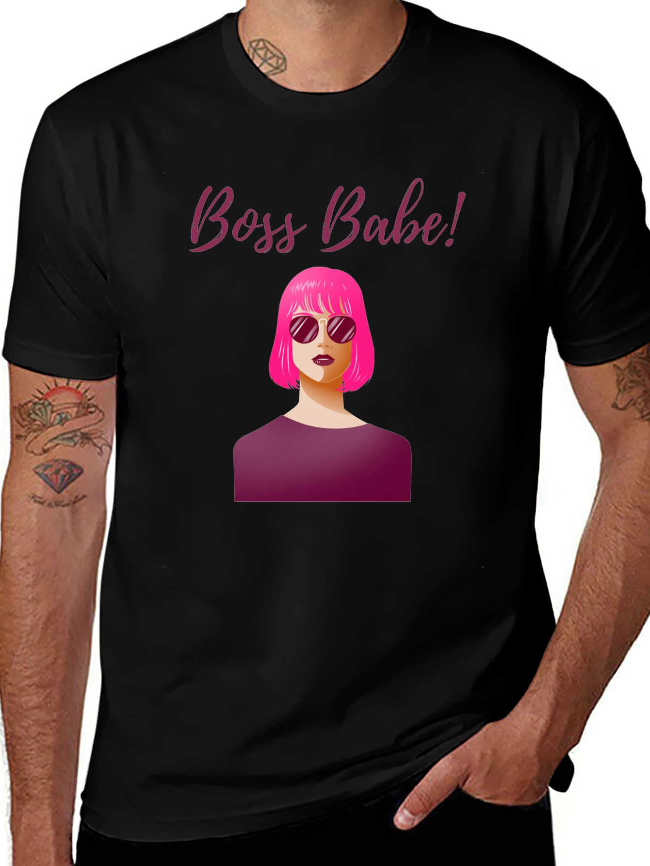 Variant 24 of Boss Babe Graphic Tee - Stylish Statement T-Shirt