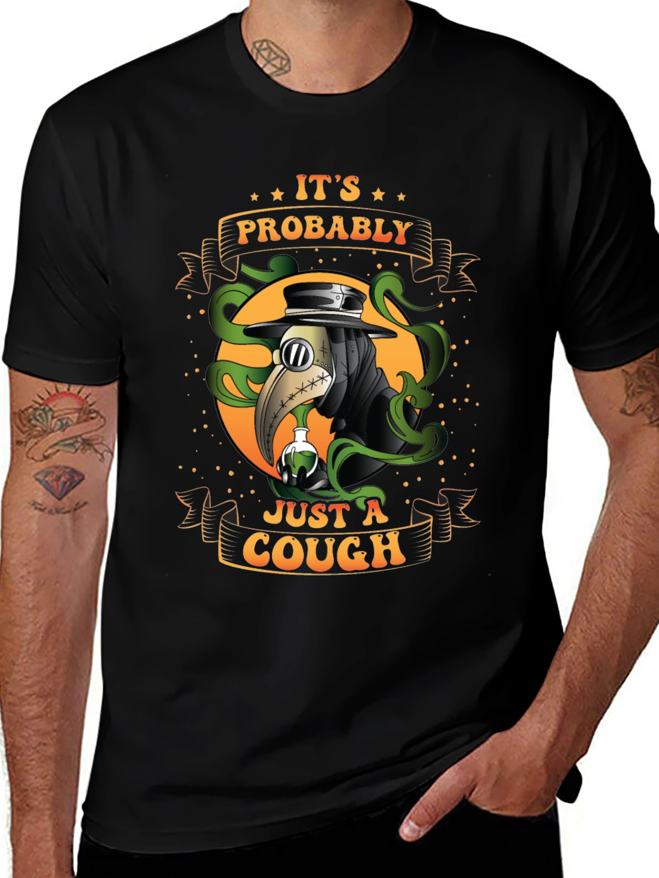 Variant 11 of It's Probably Just A Cough T-Shirt