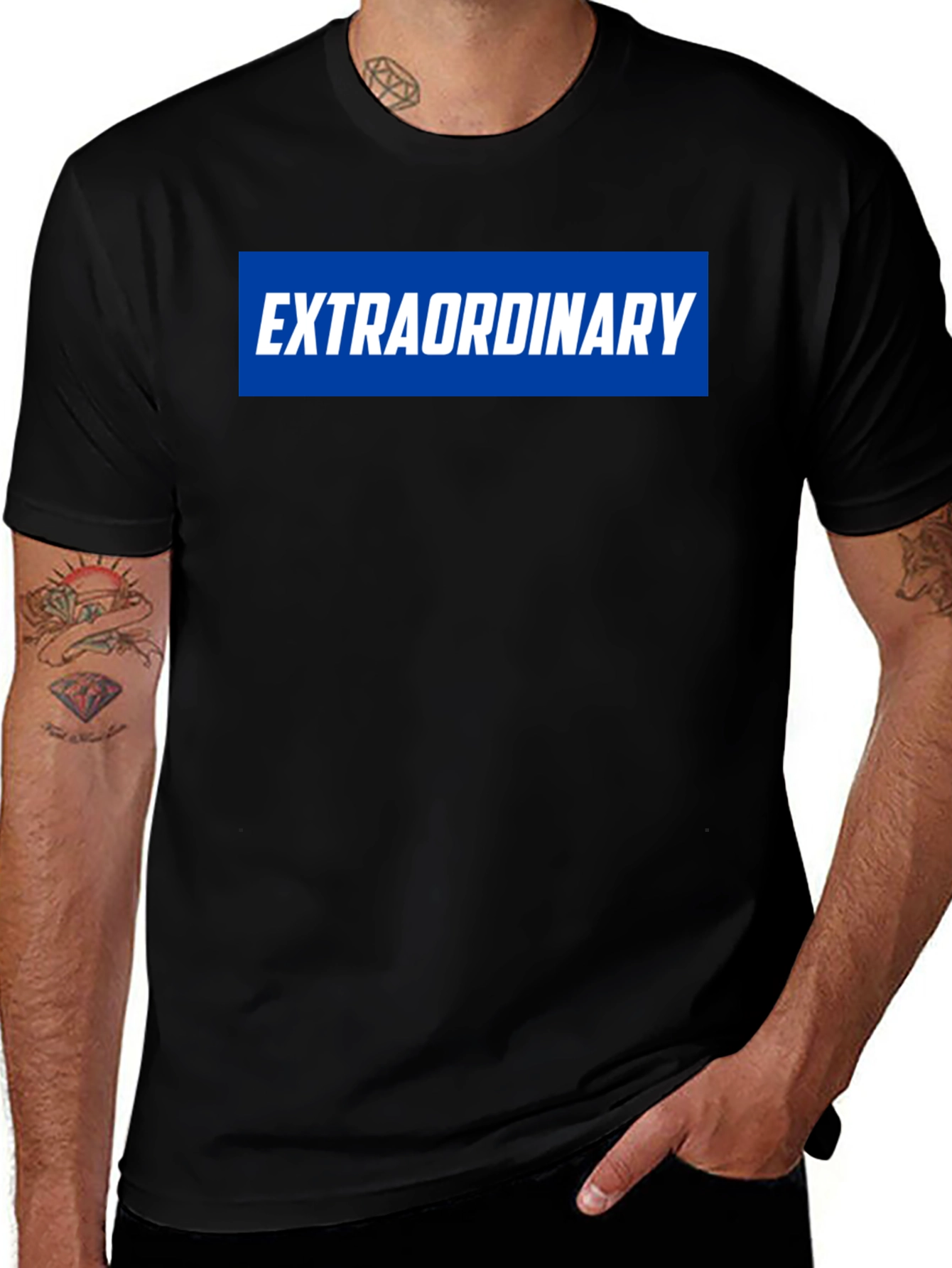 Variant 14 of Extraordinary Graphic Tee - Stylish Cotton Blend