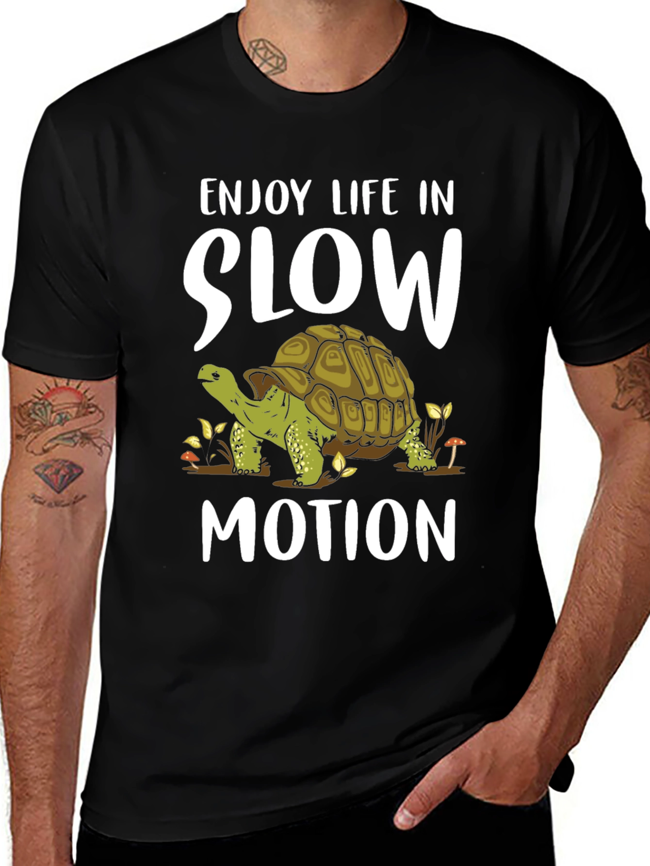 Variant 18 of Enjoy Life In Slow Motion T-Shirt